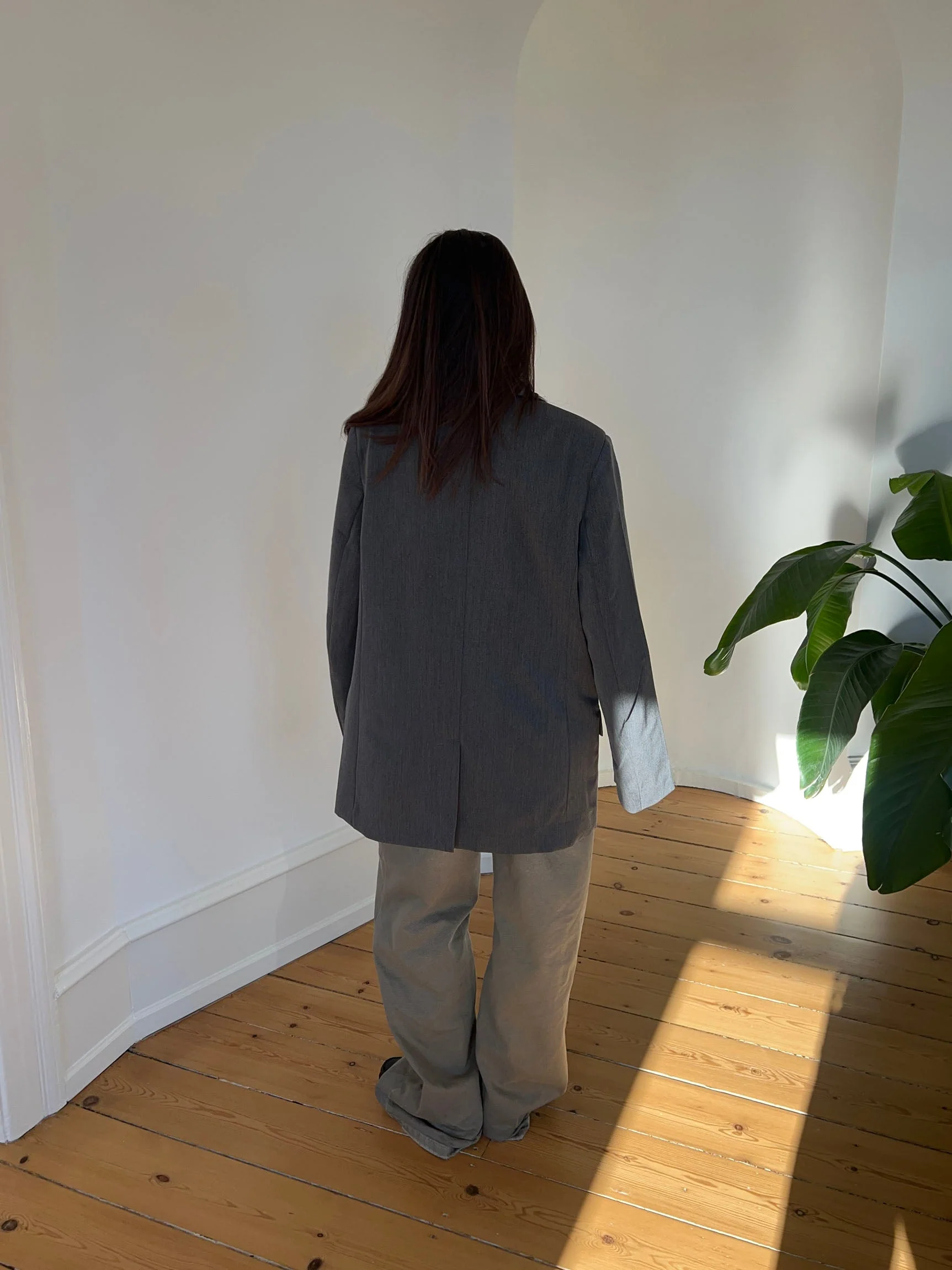 Epsilia oversized blazer - Grey 2 Epsilia oversized blazer - Grey