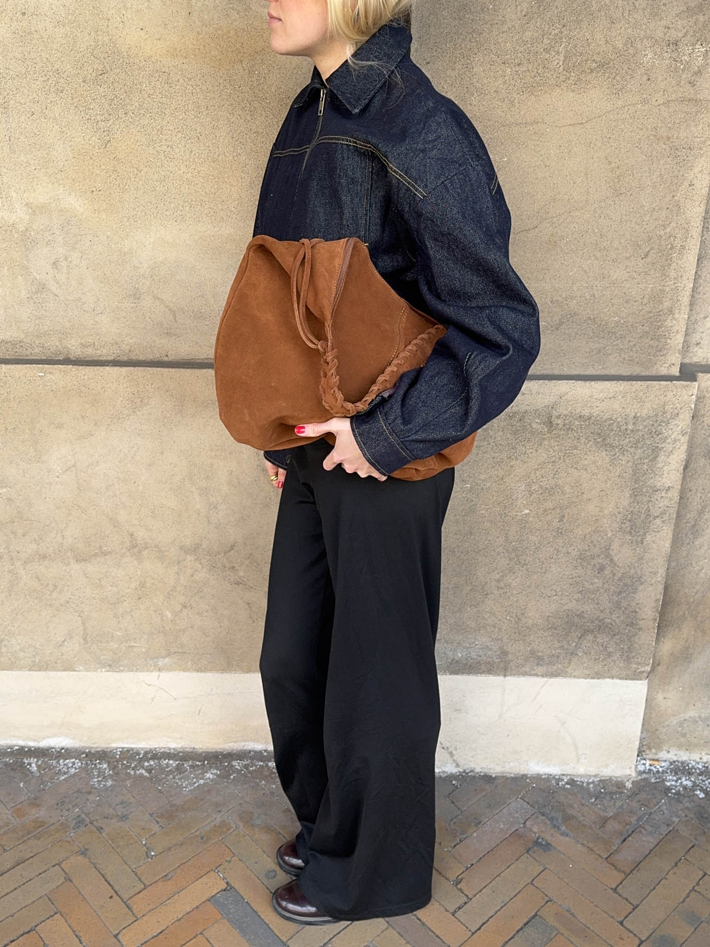 Fiala bag in suede - Brown 10 Fiala bag in suede - Brown