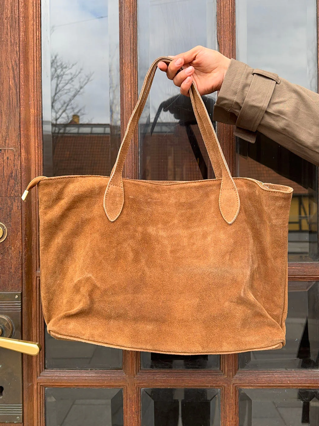 Lyra bag with studs - Caramel 4 Lyra bag with studs - Caramel