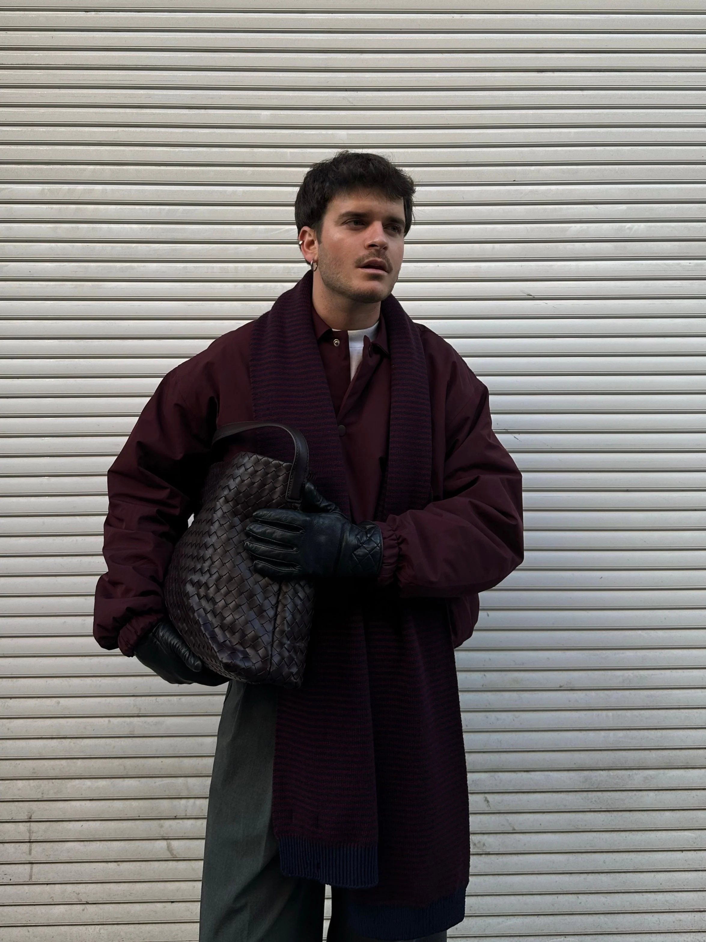 Milan bag - wine red/purple 4 Milan bag - wine red/purple