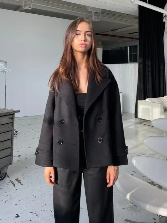 Ginalli coat - Black