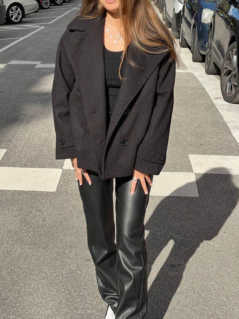 Ginalli coat - Black 7 Ginalli coat - Black