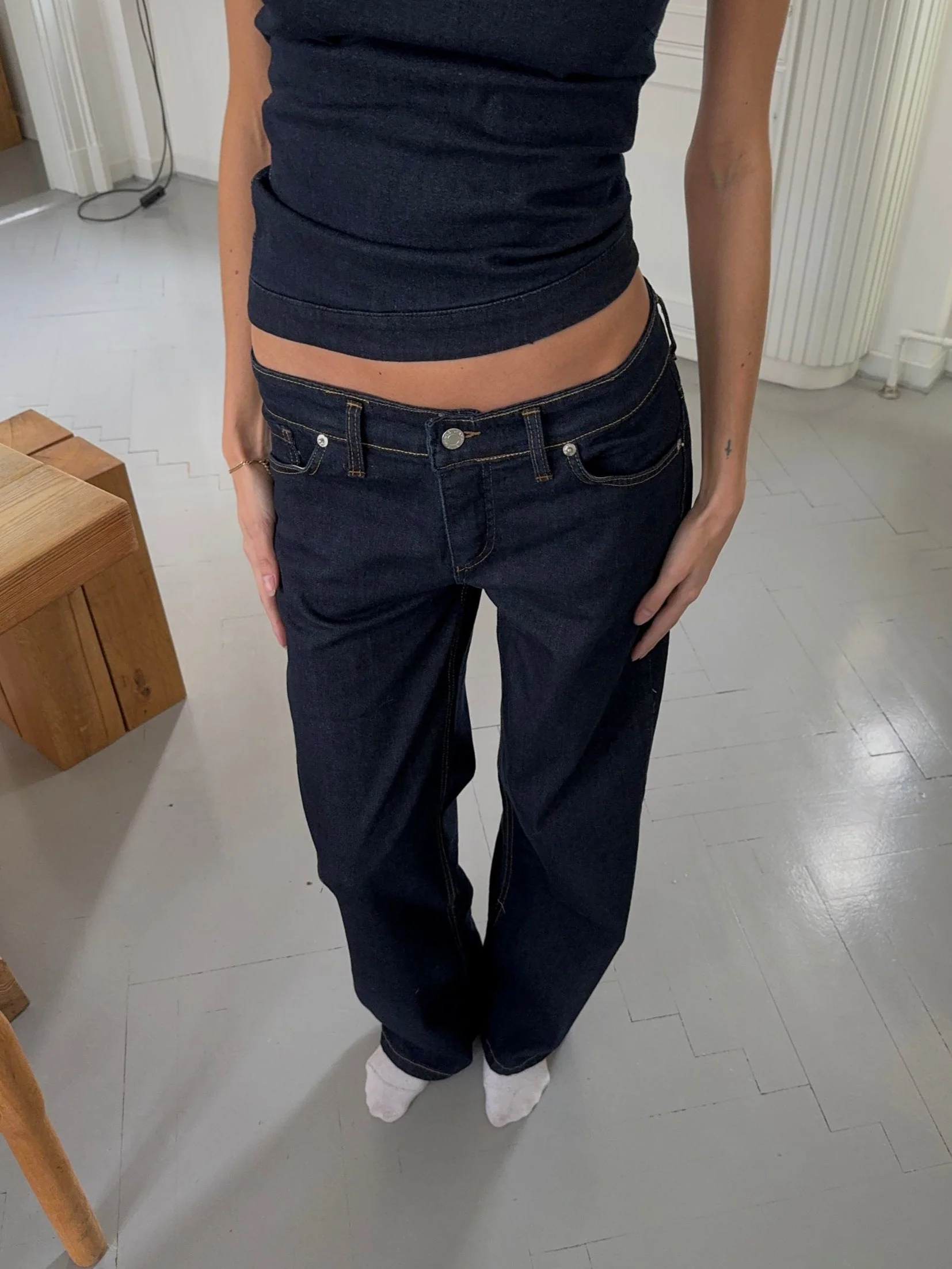 Viki denim jeans - Dark denim 2 Viki denim jeans - Dark denim