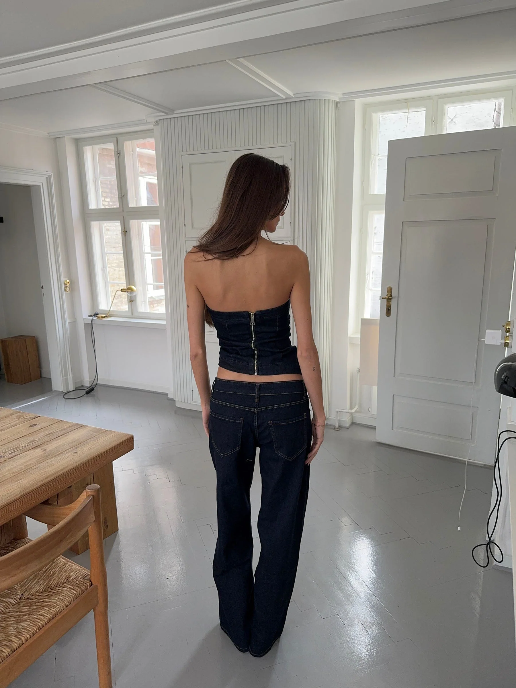 Viki denim jeans - Dark denim 3 Viki denim jeans - Dark denim