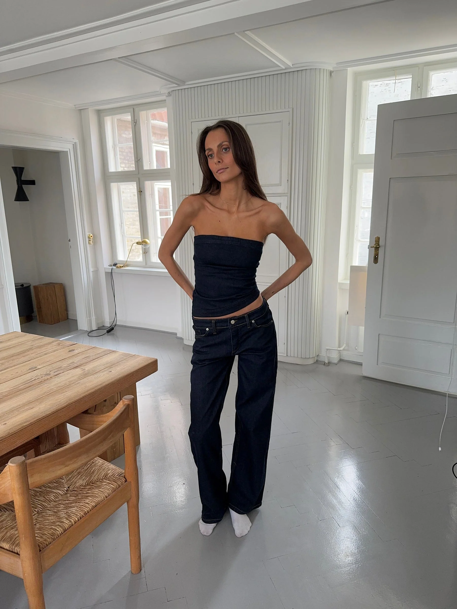 Viki denim jeans - Dark denim 8 Viki denim jeans - Dark denim