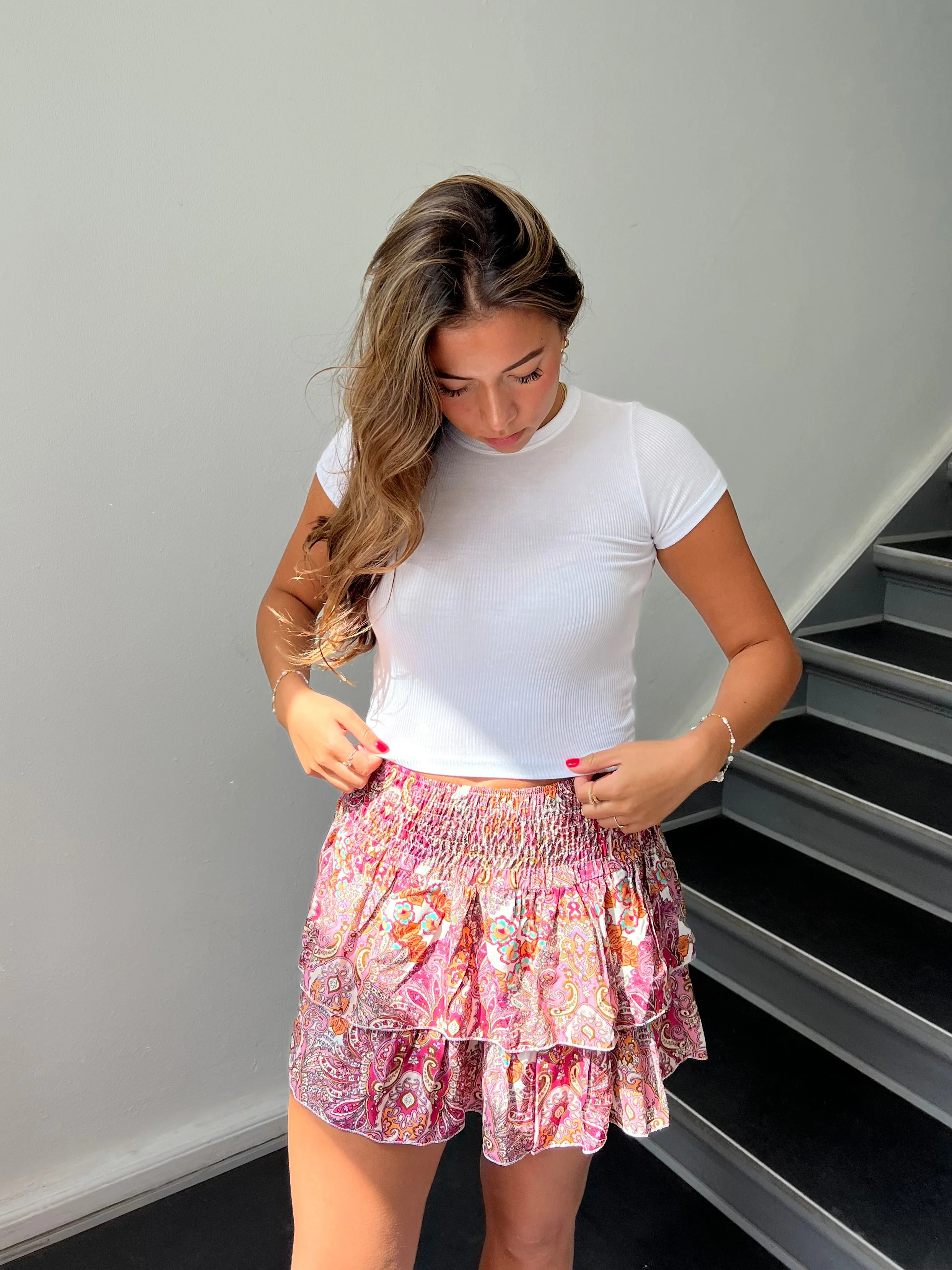 Stockholm skirt - fuchsia