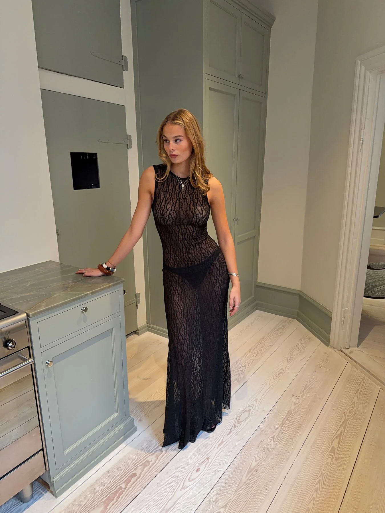Rosalina dress with lace - Black 11 Rosalina dress with lace - Black