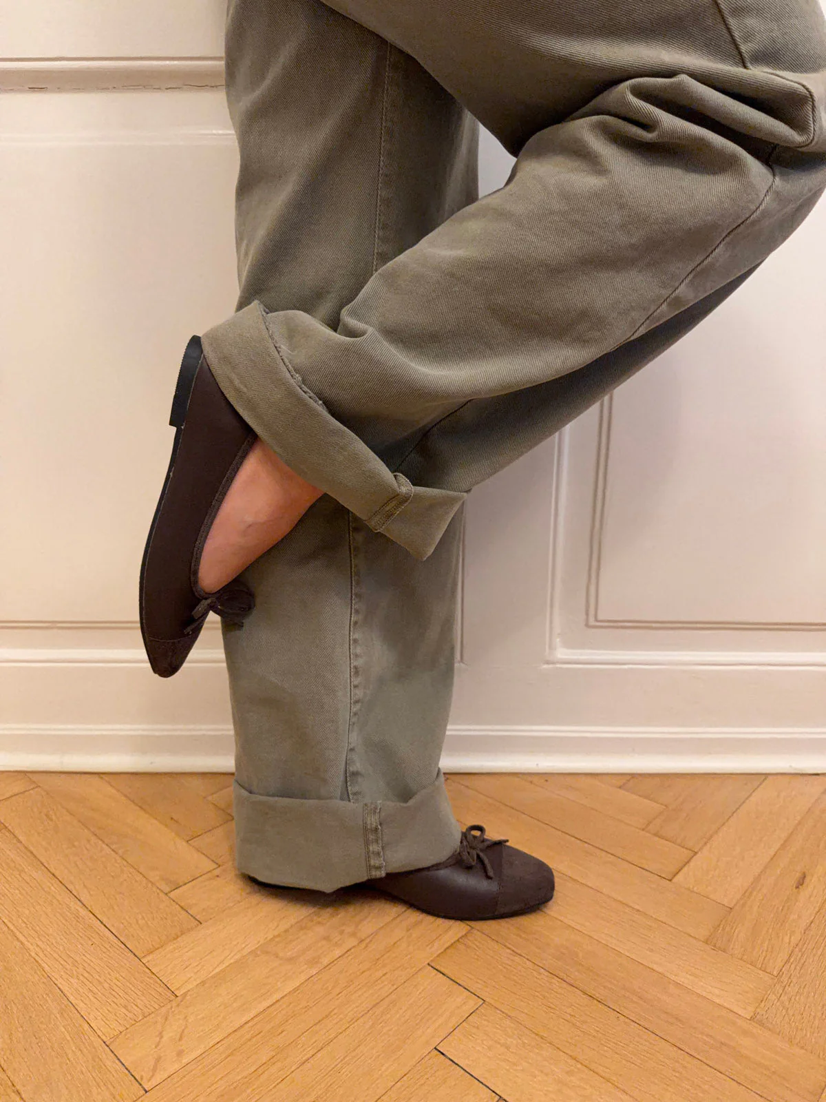Fione suede ballerinas – Brown 5 Fione suede ballerinas – Brown