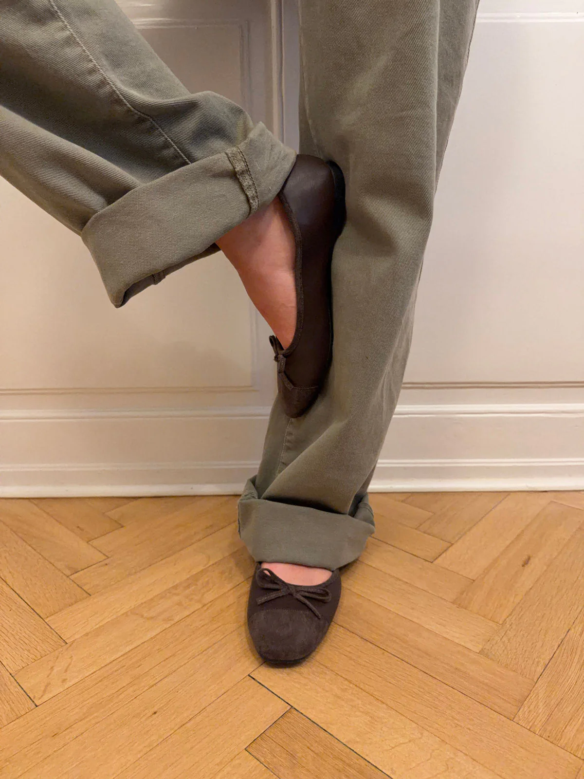 Fione suede ballerinas – Brown 9 Fione suede ballerinas – Brown