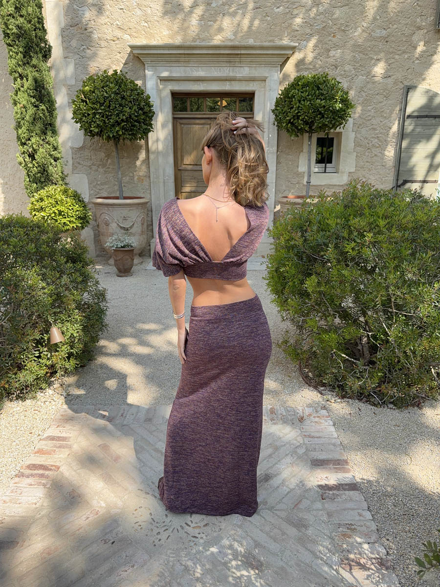Vinia skirt - Purple 3 Vinia skirt - Purple