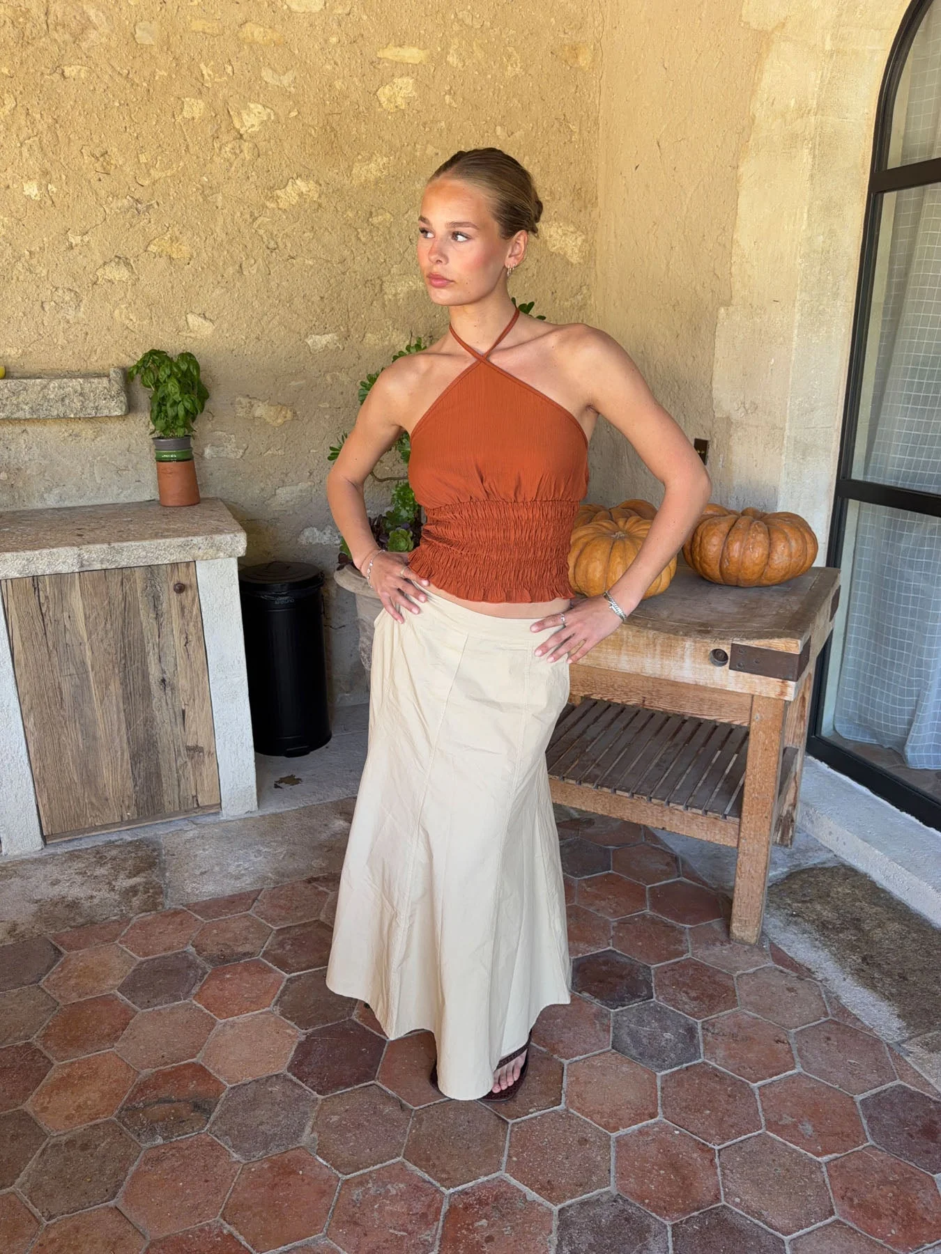 Takini skirt - Beige 5 Takini skirt - Beige