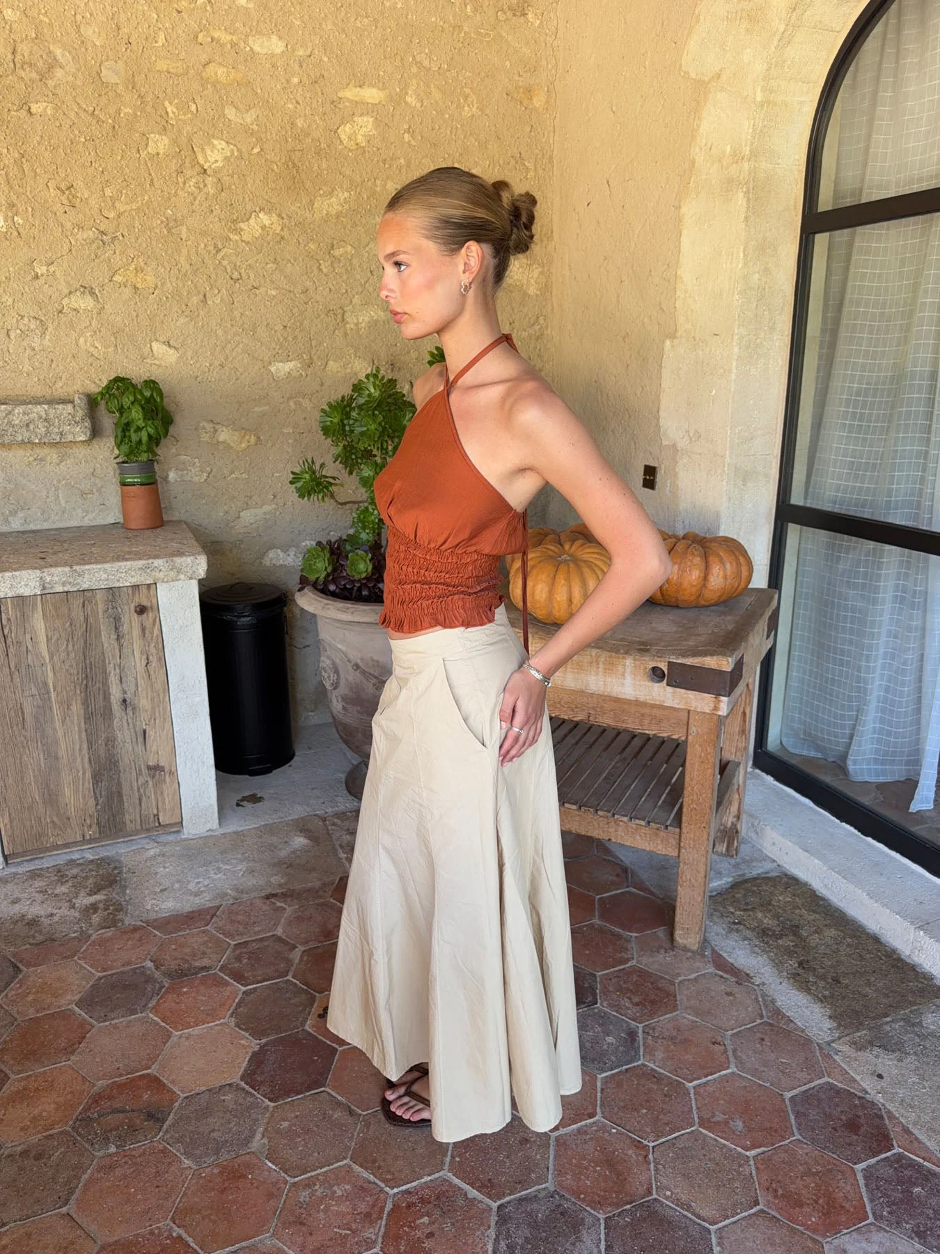 Takini skirt - Beige 6 Takini skirt - Beige
