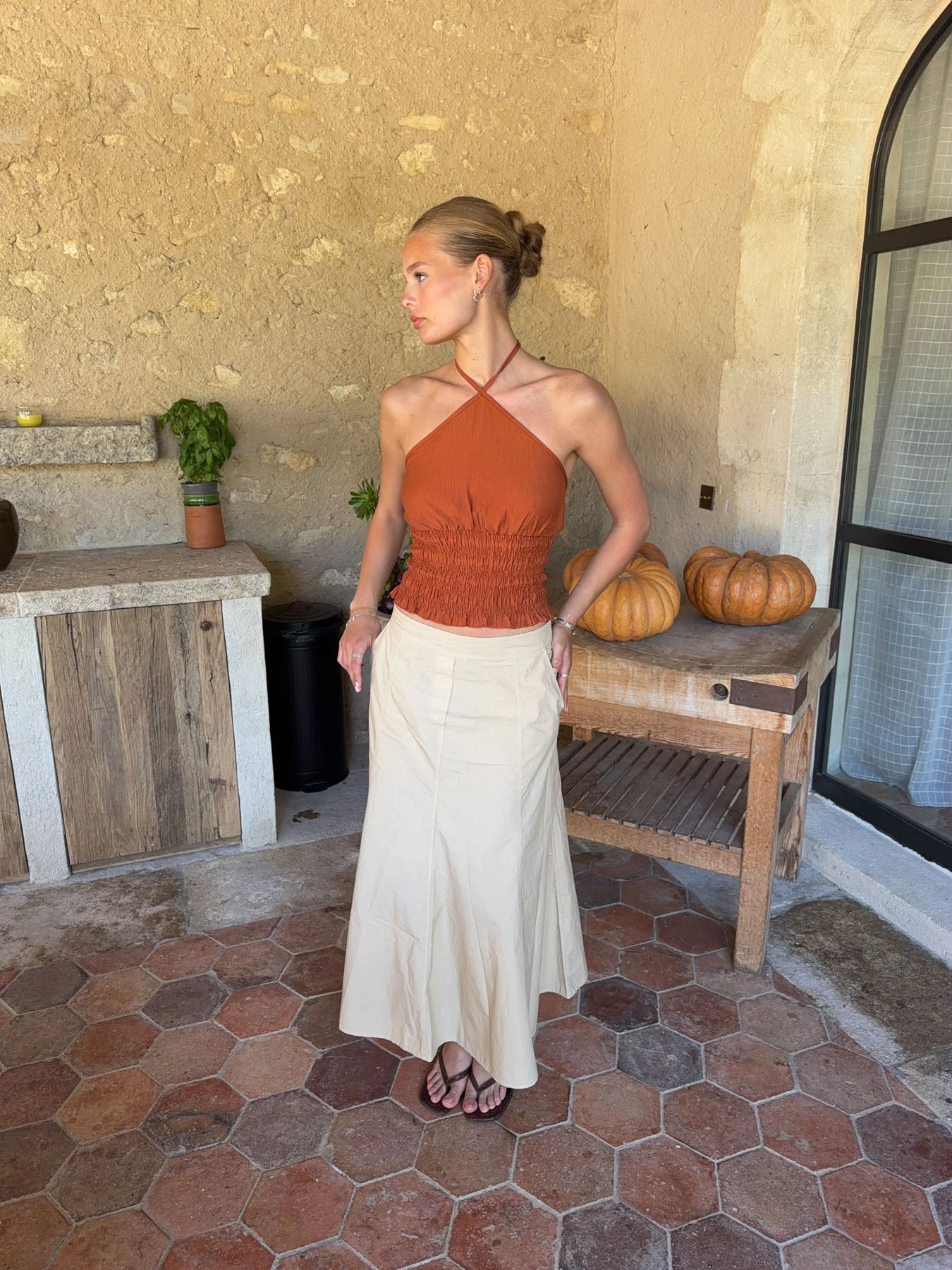 Takini skirt - Beige 8 Takini skirt - Beige
