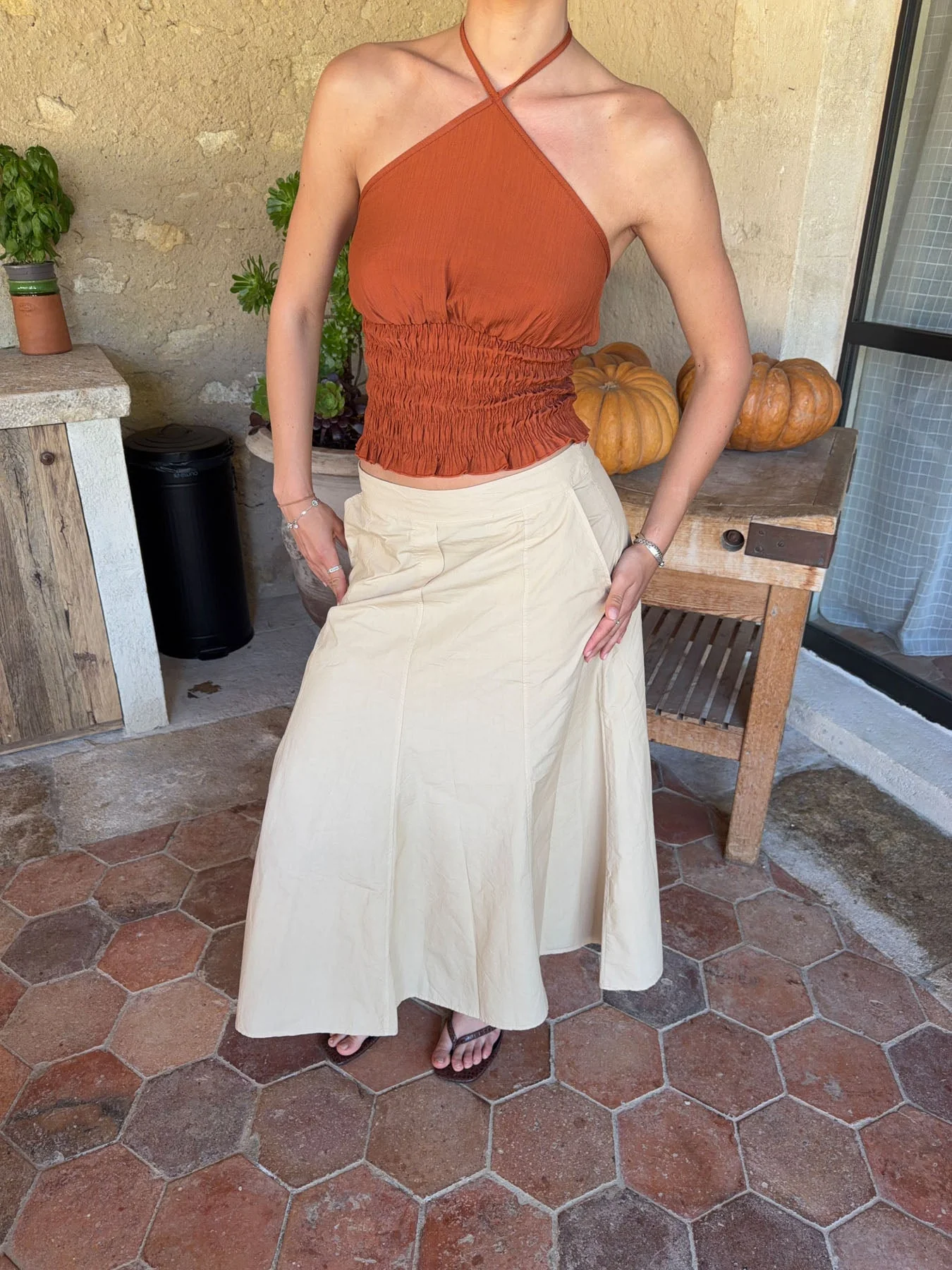 Takini skirt - Beige 9 Takini skirt - Beige