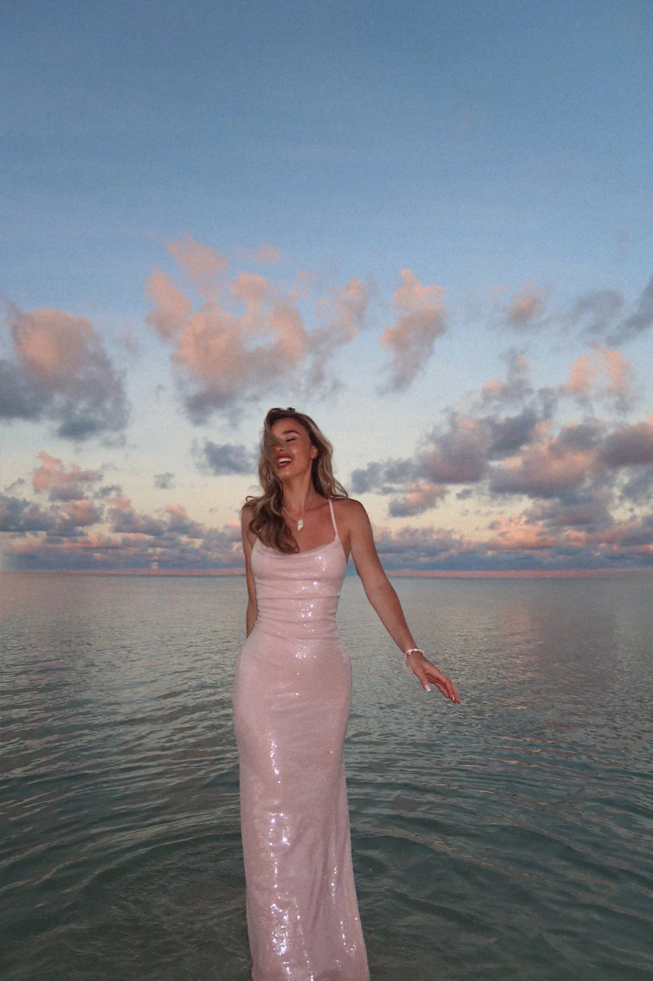 Jullie dress with sequins - Pink 5 Jullie dress with sequins - Pink