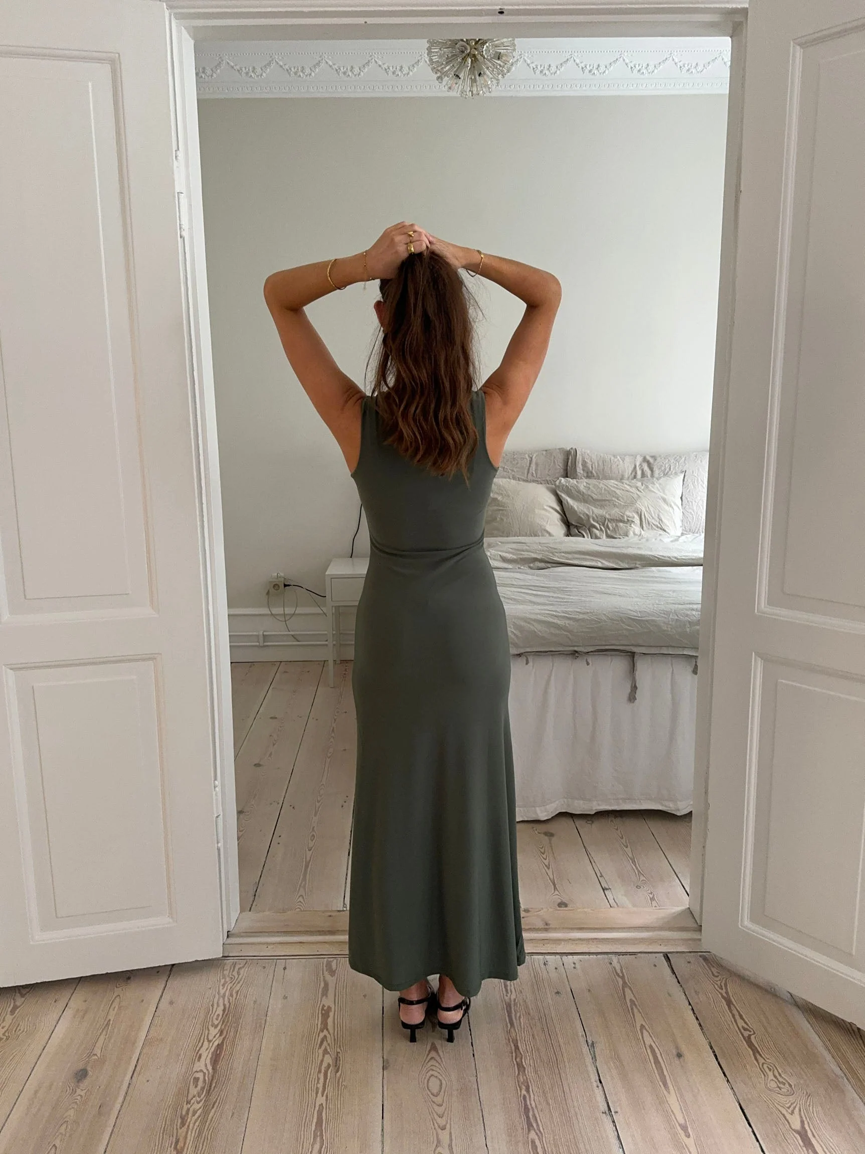 Tita maxi dress - Sage green 3 Tita maxi dress - Sage green