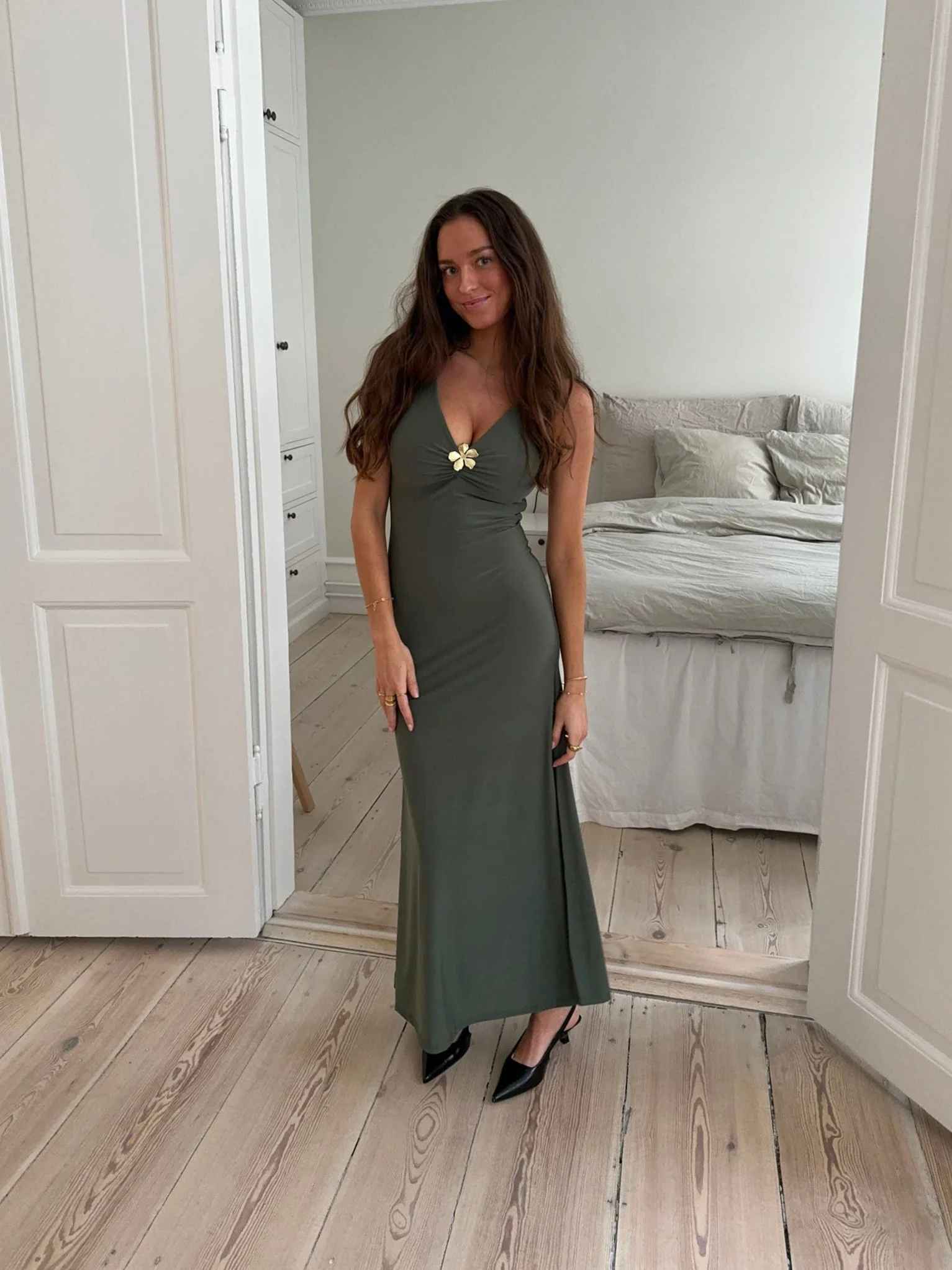 Tita maxi dress - Sage green 5 Tita maxi dress - Sage green
