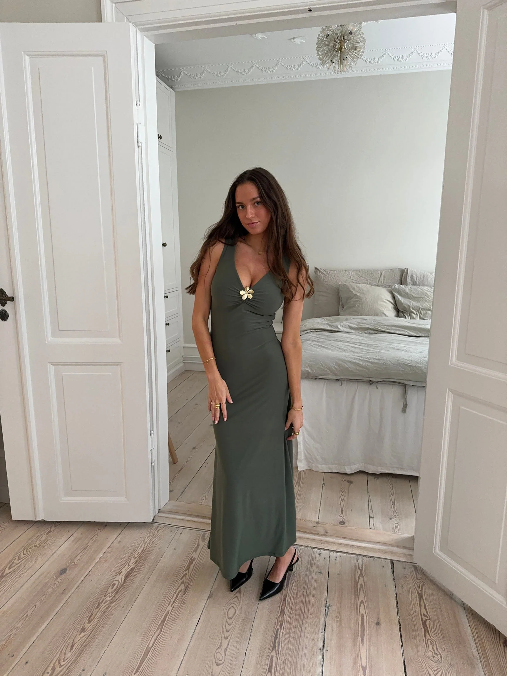 Tita maxi dress - Sage green 9 Tita maxi dress - Sage green