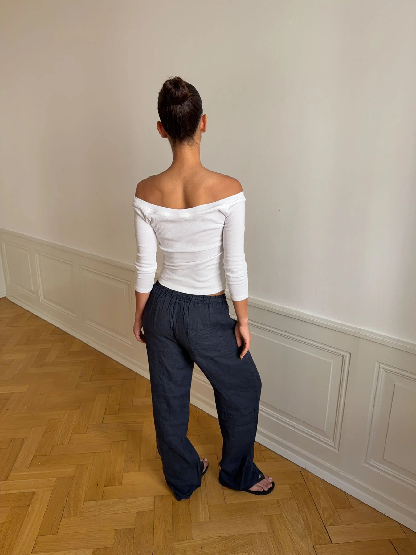 Signe linen pants - Blue 8 Signe linen pants - Blue