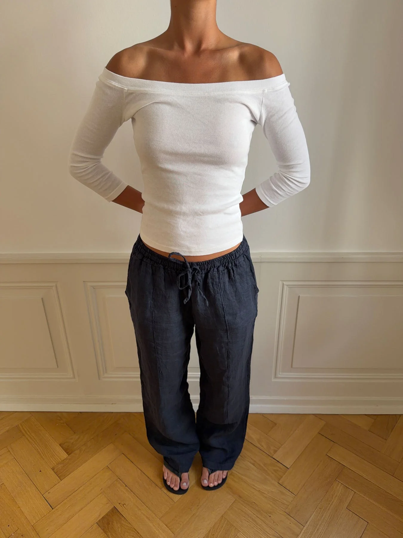 Signe linen pants - Blue 9 Signe linen pants - Blue