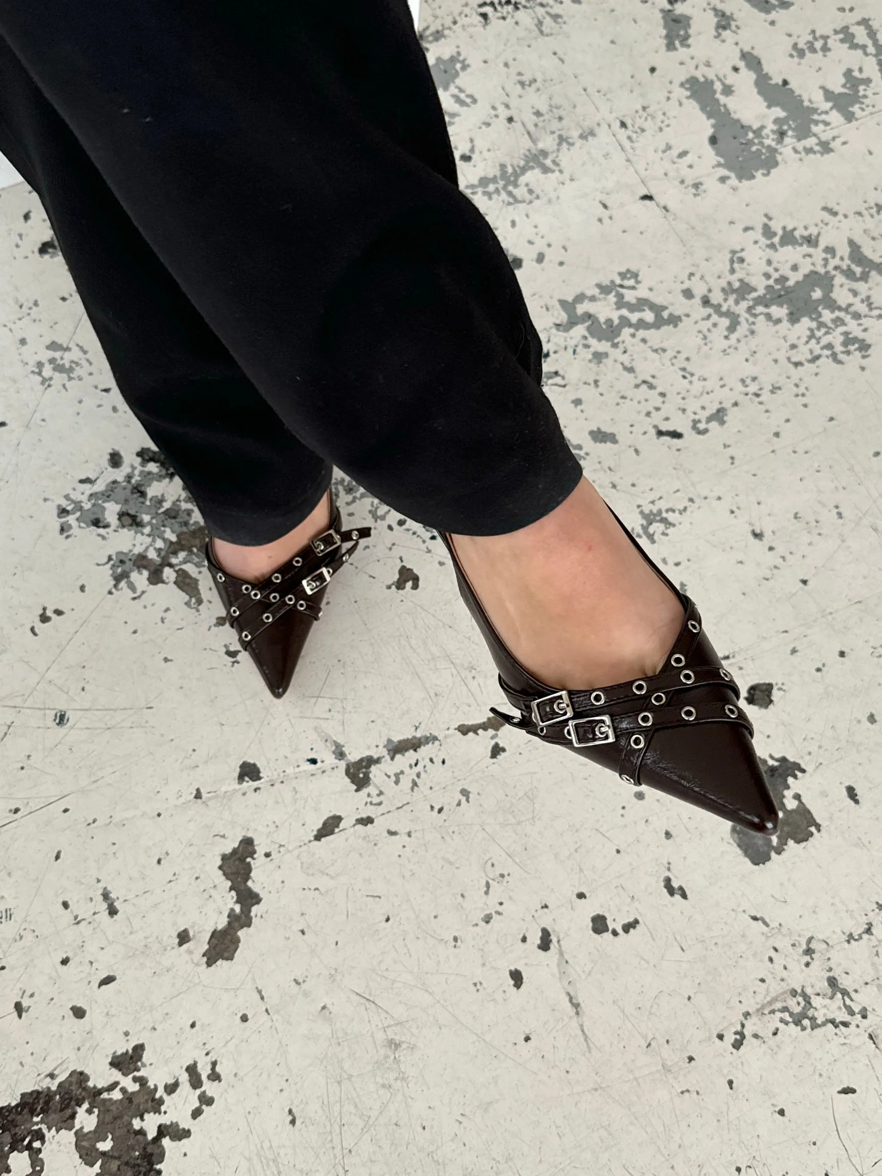 Kandy slingback heels - Brown 7 Kandy slingback heels - Brown