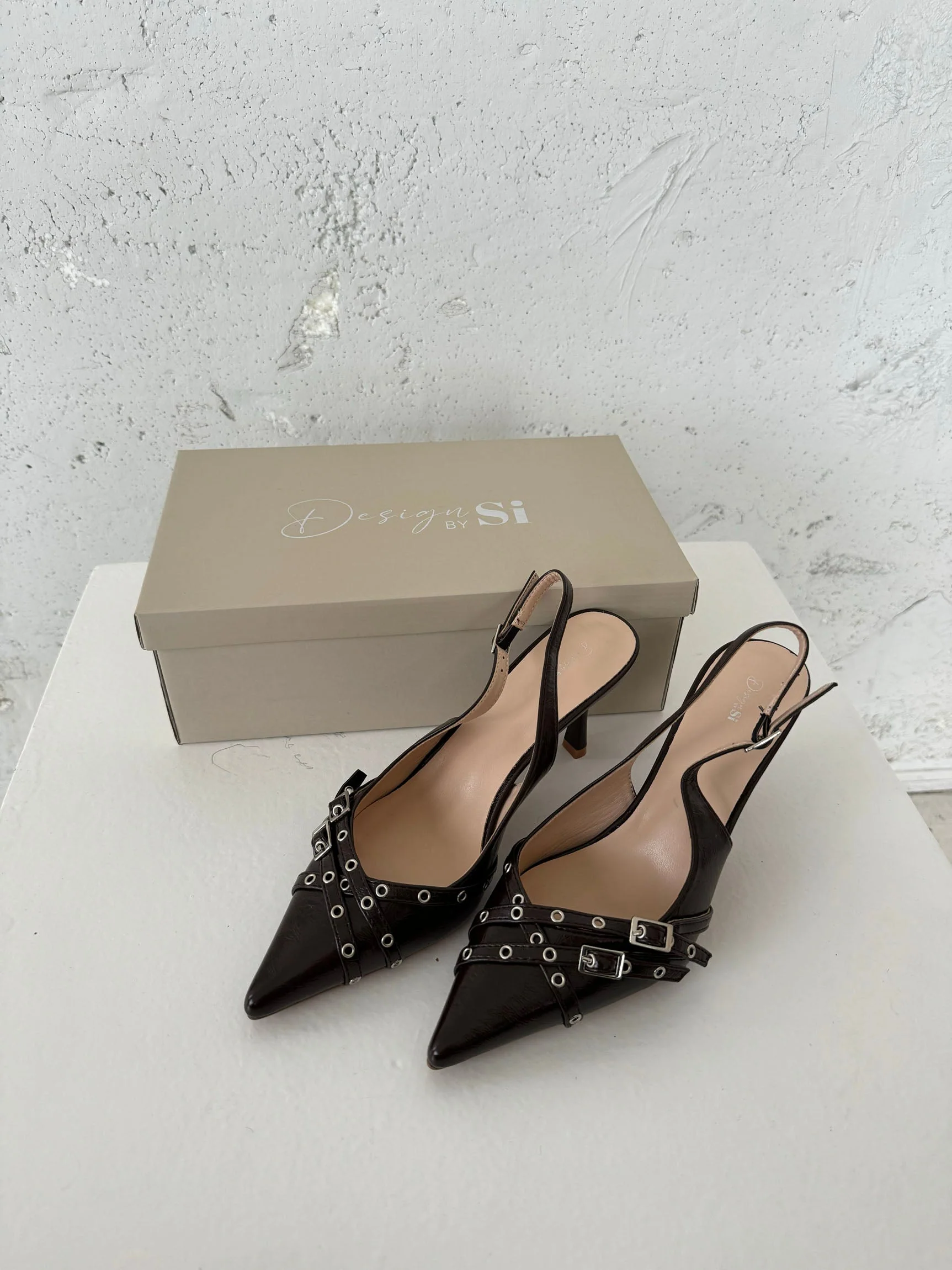 Kandy slingback heels - Brown 9 Kandy slingback heels - Brown