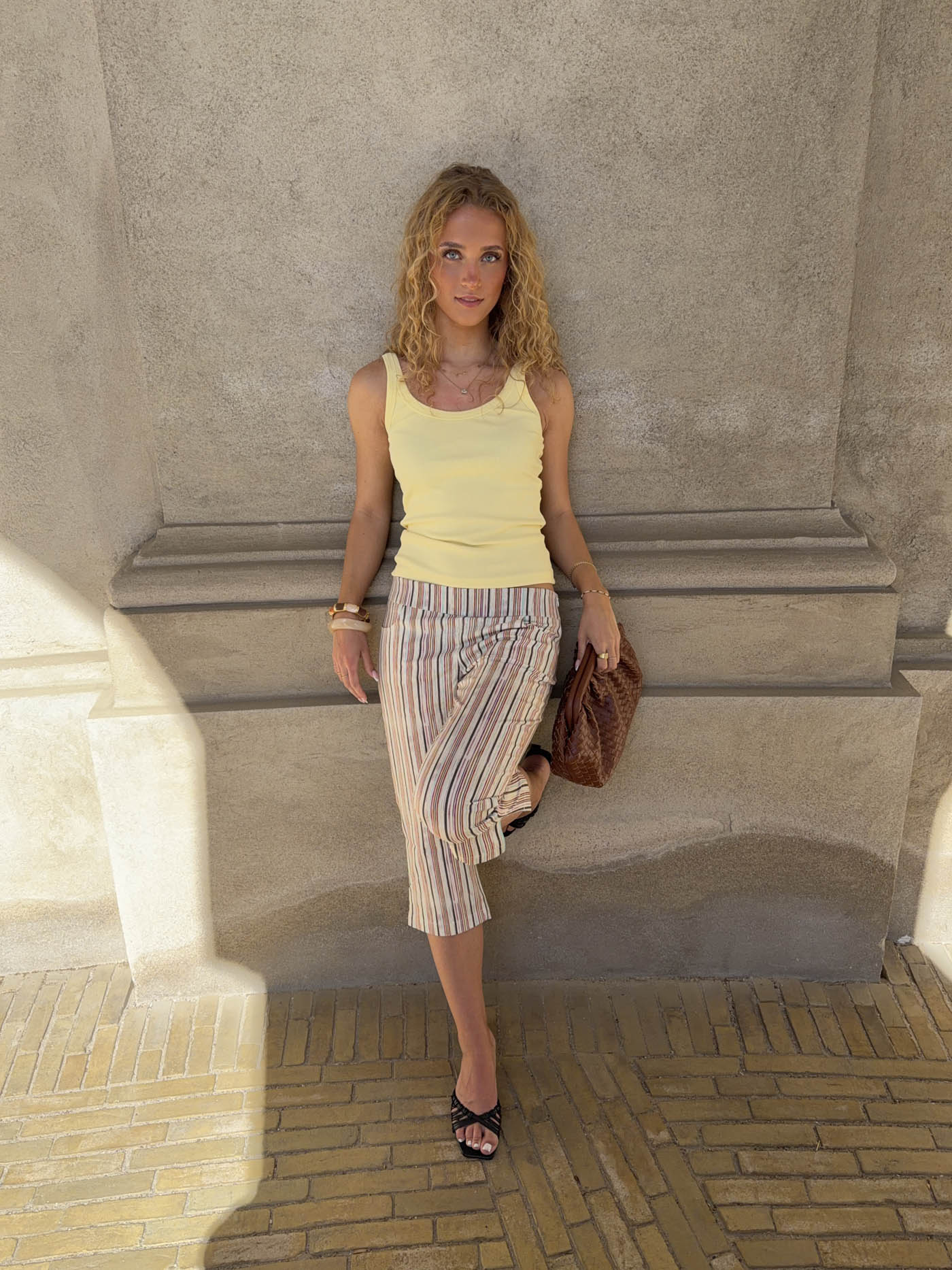 Julea ribbed tank top - Butter yellow 10 Julea ribbed tank top - Butter yellow