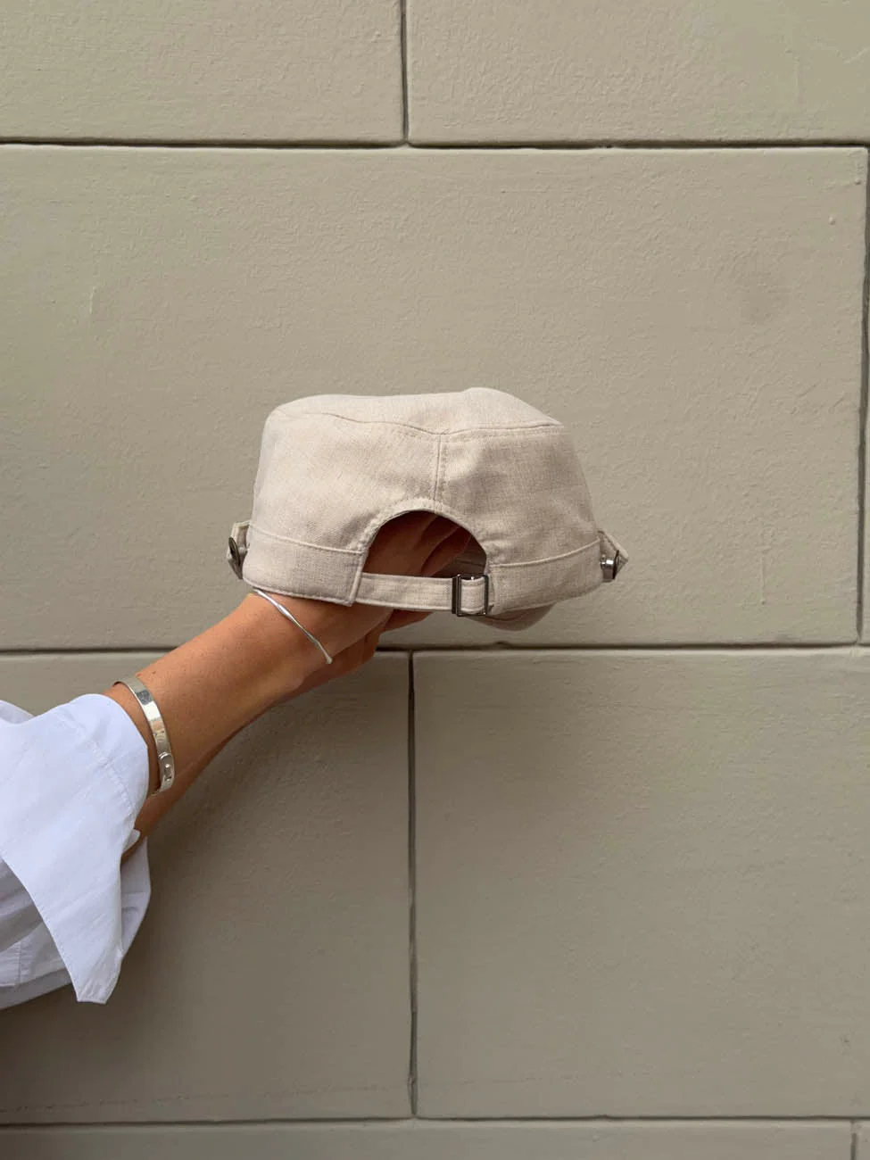 Kammi cap with details - Light beige 11 Kammi cap with details - Light beige