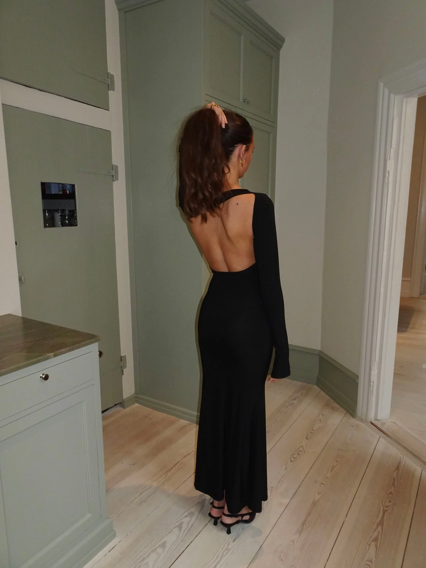 Lisa maxi dress - Black 10 Lisa maxi dress - Black