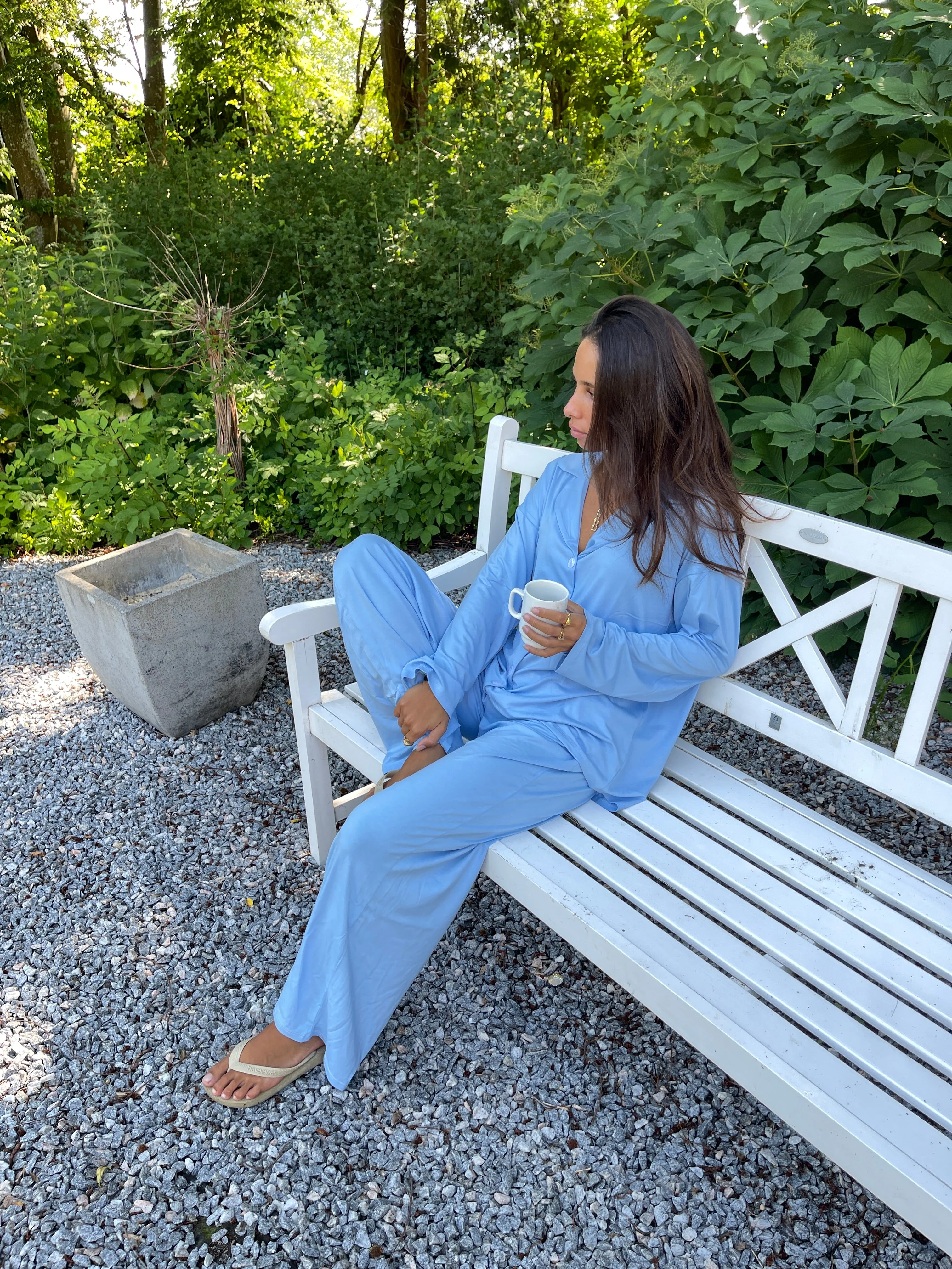 Laura pyjamas shirt - Light blue 11 Laura pyjamas shirt - Light blue