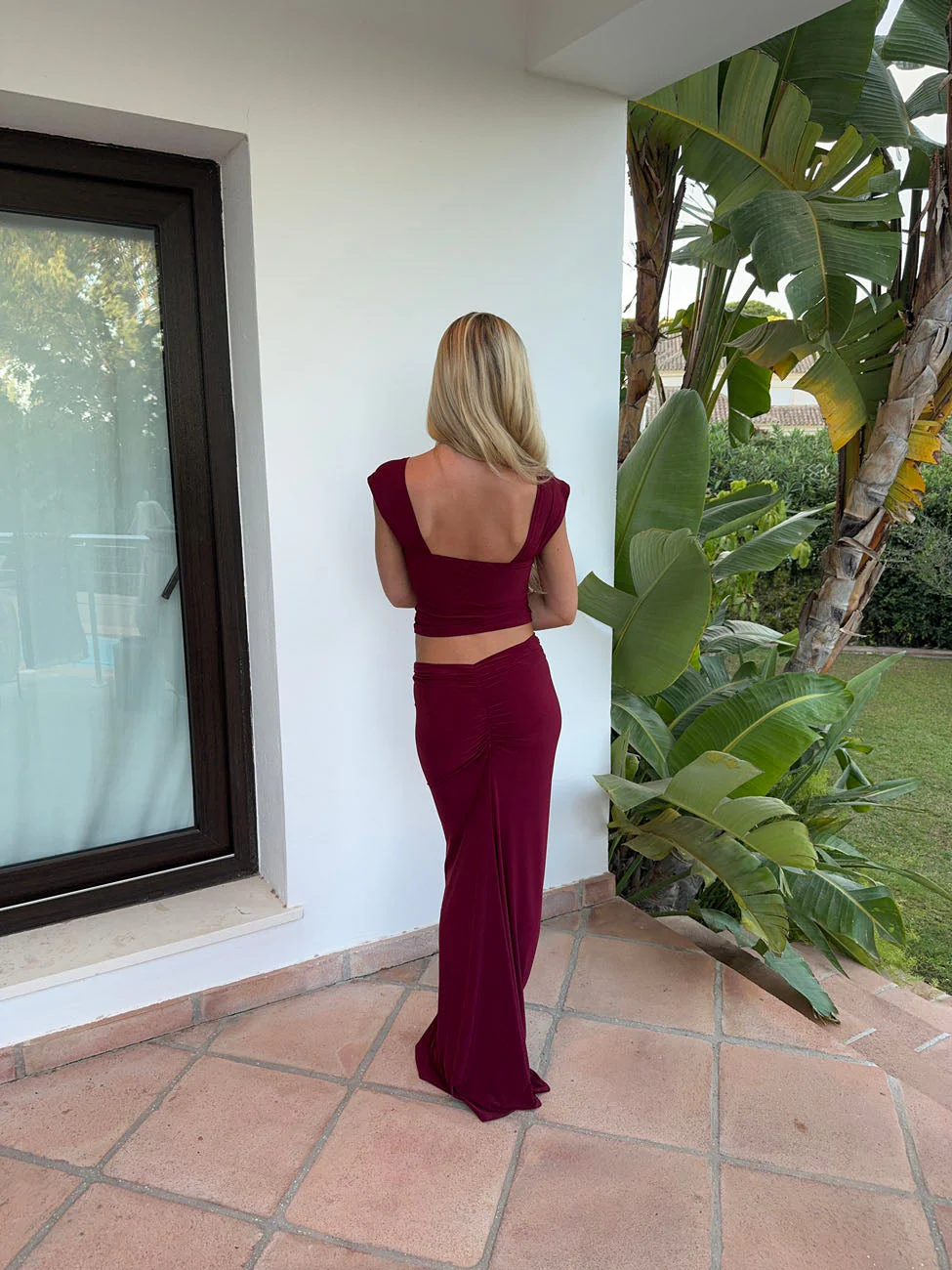Malia top – Burgundy 4 Malia top – Burgundy