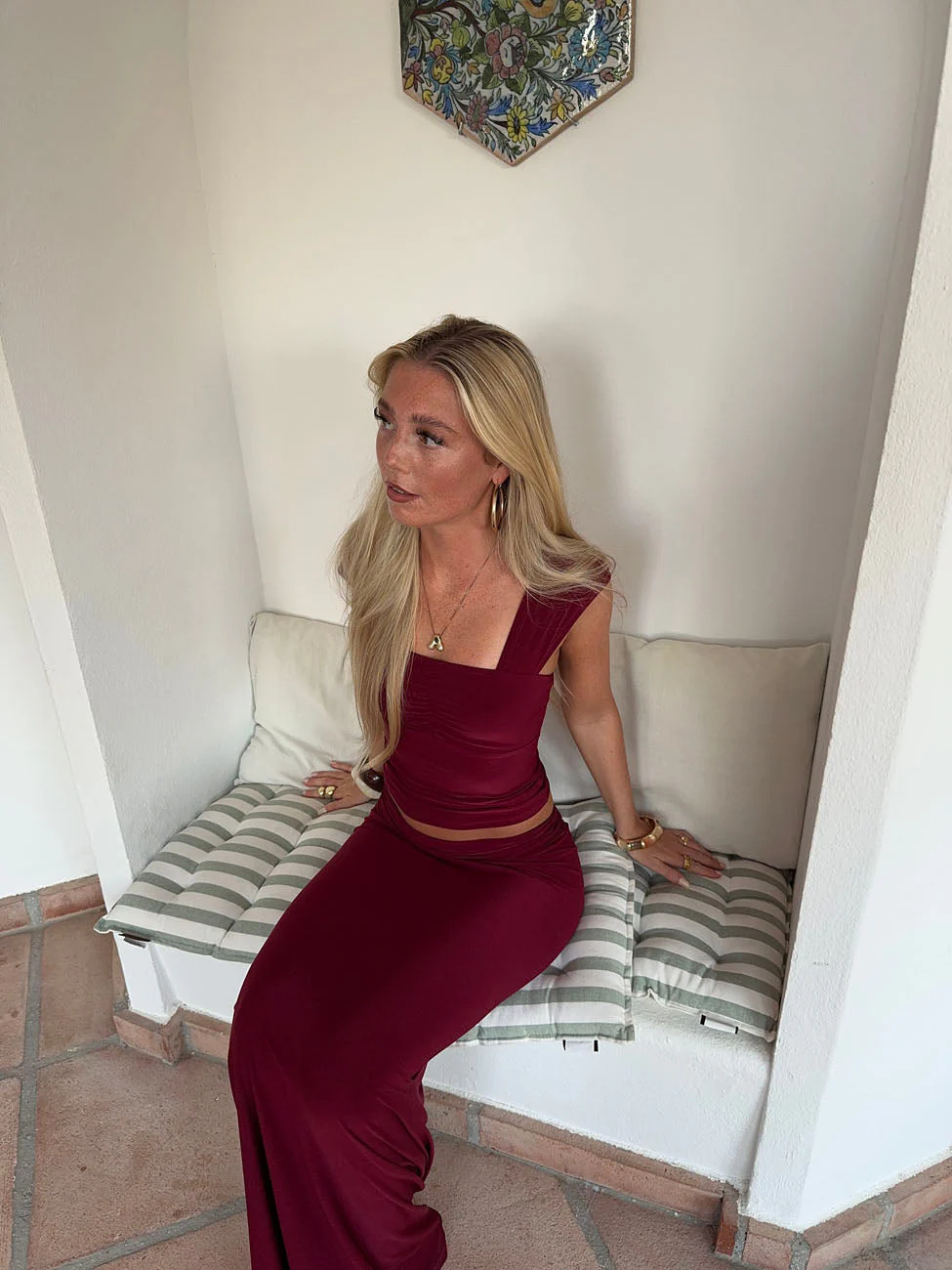 Malia top – Burgundy 9 Malia top – Burgundy