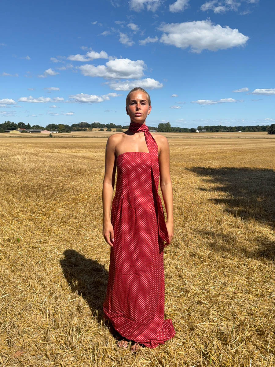 Taia maxi dress - Red 1 Taia maxi dress - Red