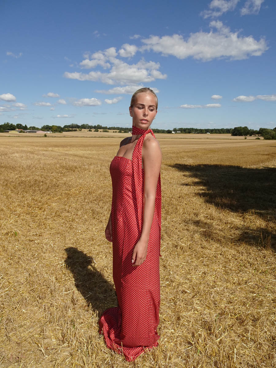 Taia maxi dress - Red 8 Taia maxi dress - Red
