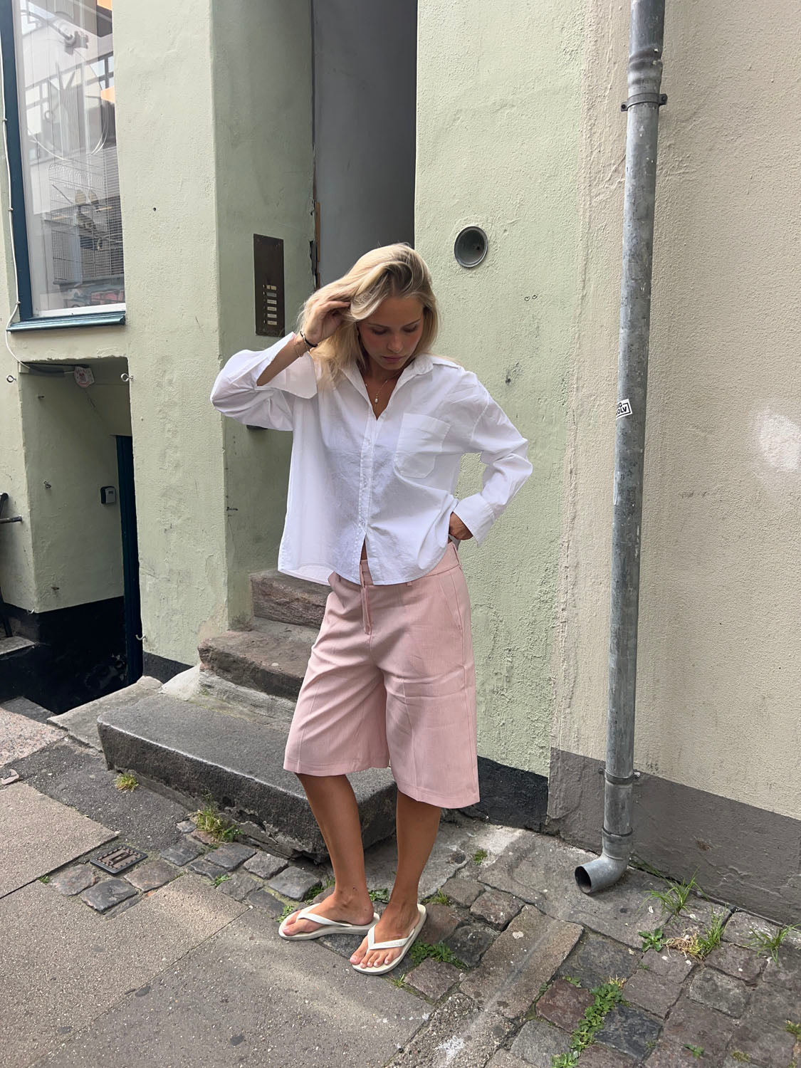 Nayaly bermuda shorts - Pink 11 Nayaly bermuda shorts - Pink