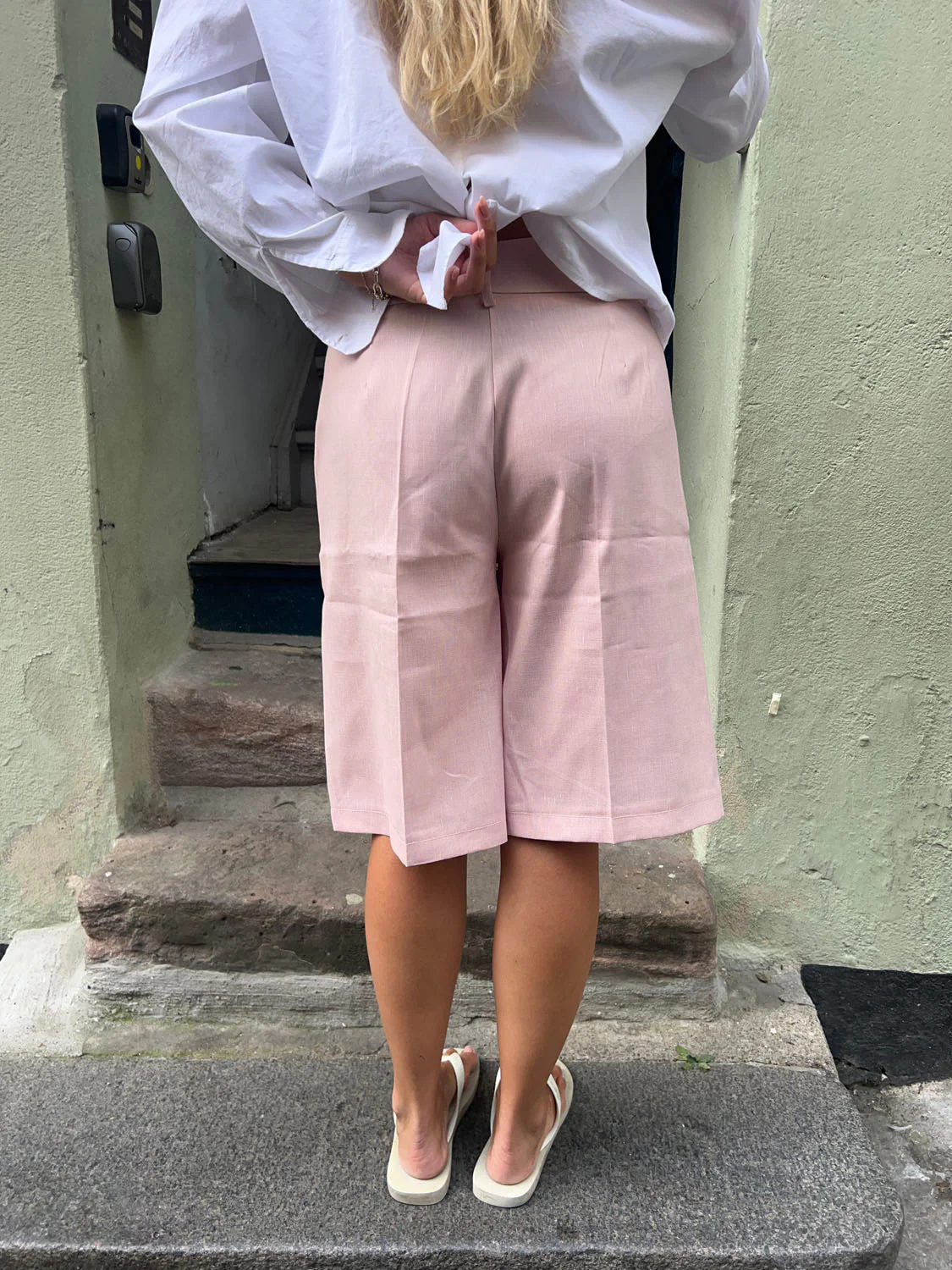 Nayaly bermuda shorts - Pink 4 Nayaly bermuda shorts - Pink