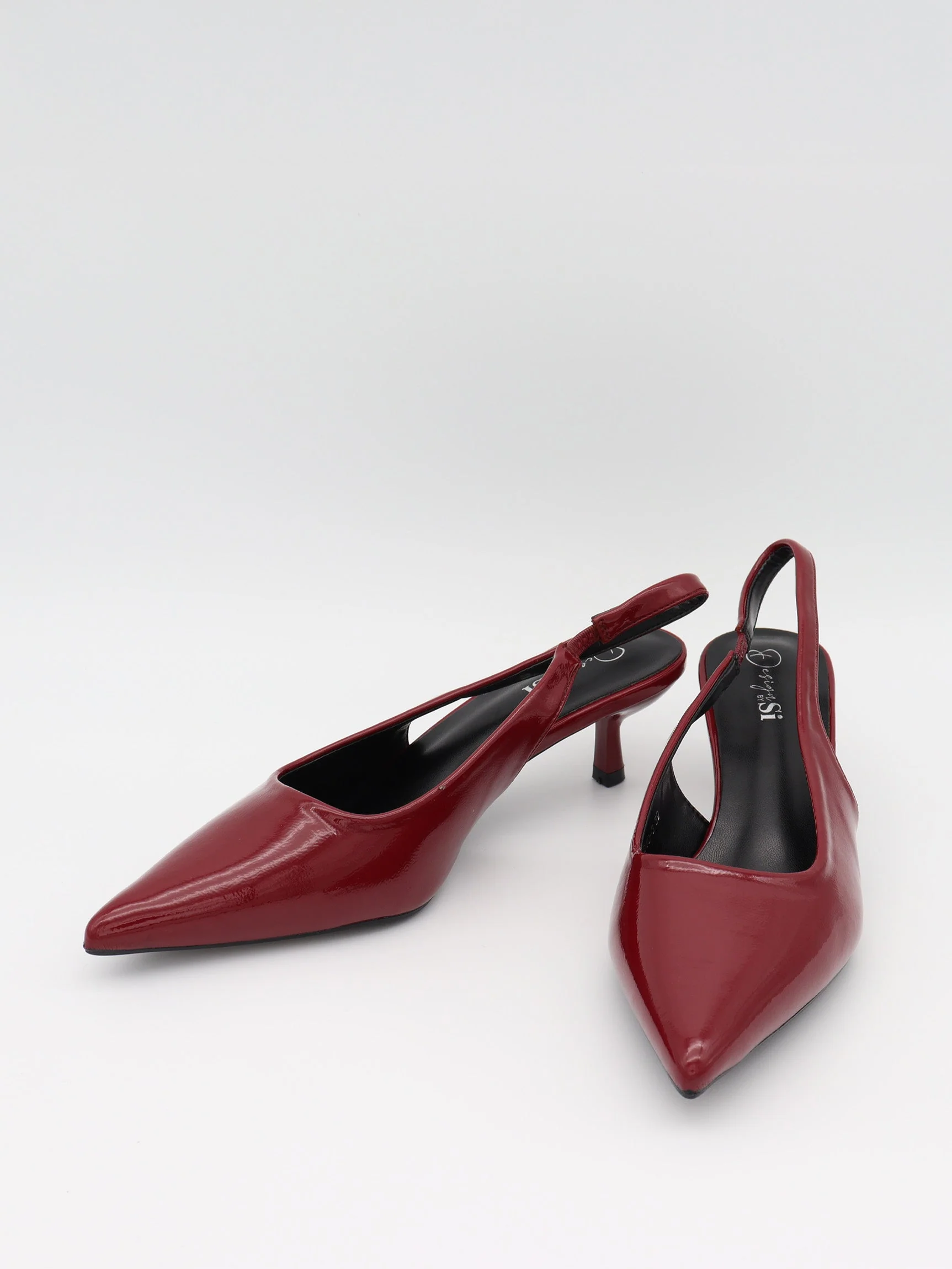 Robin slingback mules – Red 5 Robin slingback mules – Red