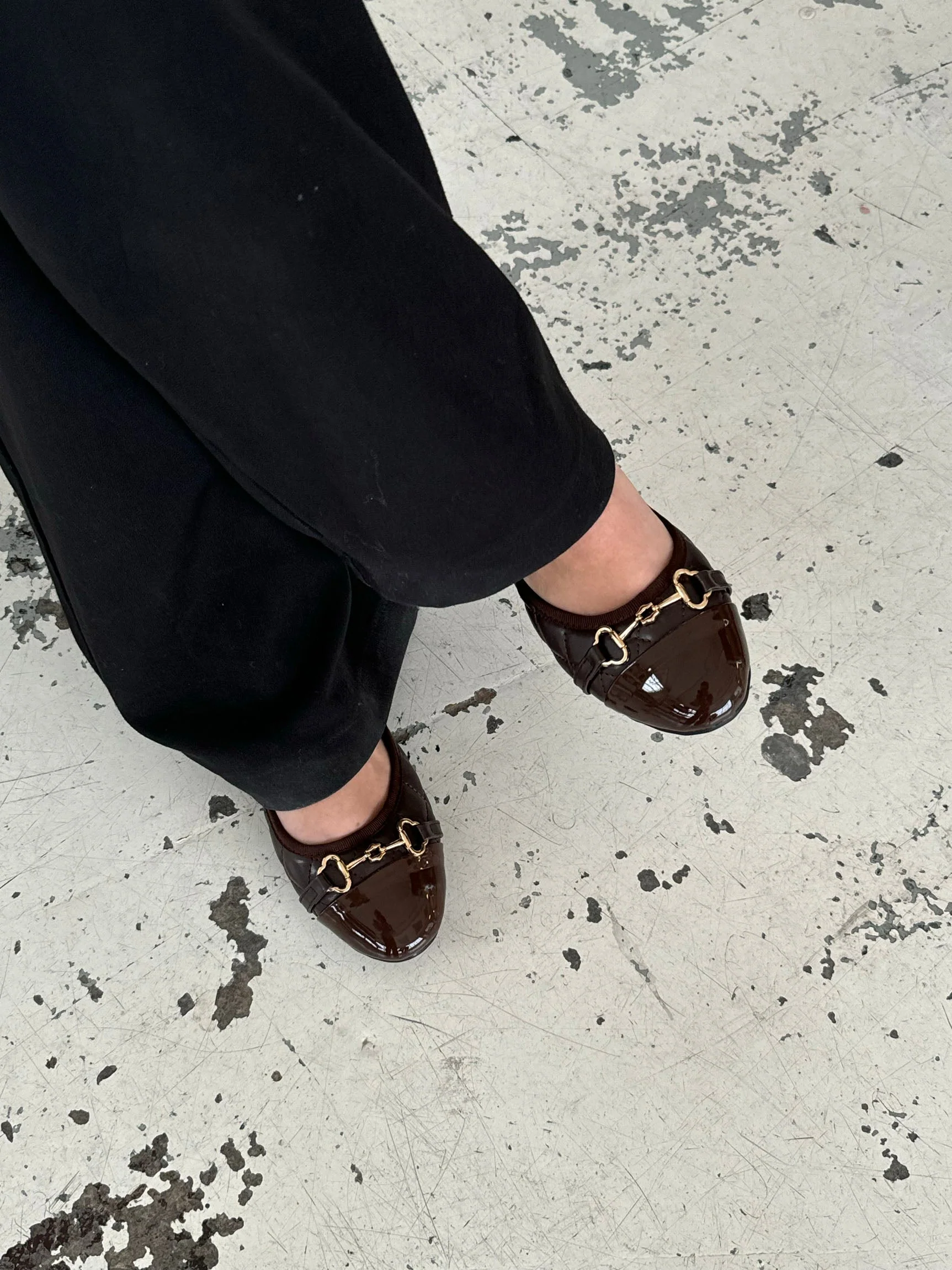 Ronda ballet flats with pattern - Brown 6 Ronda ballet flats with pattern - Brown