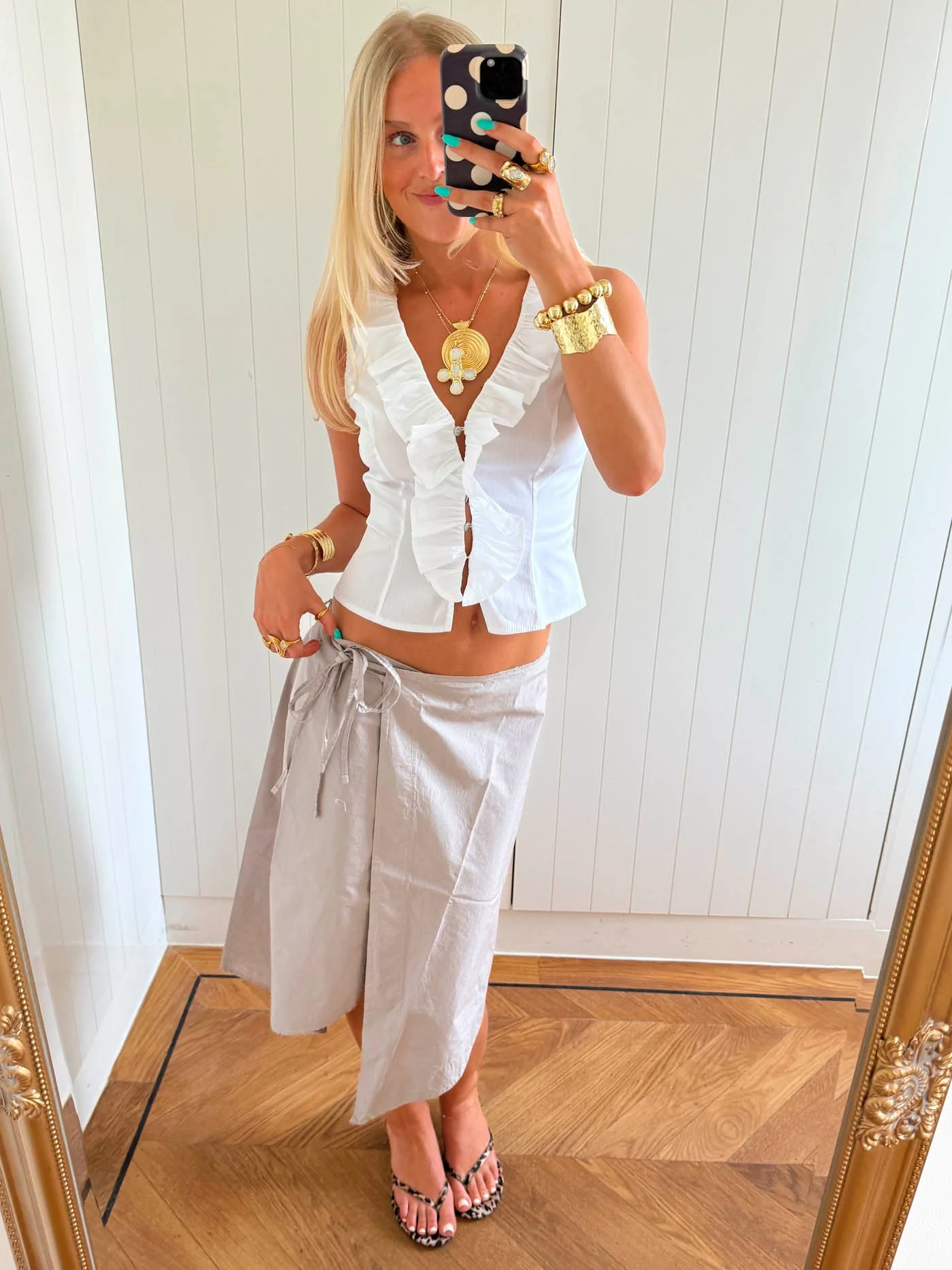 Scandivv wrap skirt - Beige 12 Scandivv wrap skirt - Beige