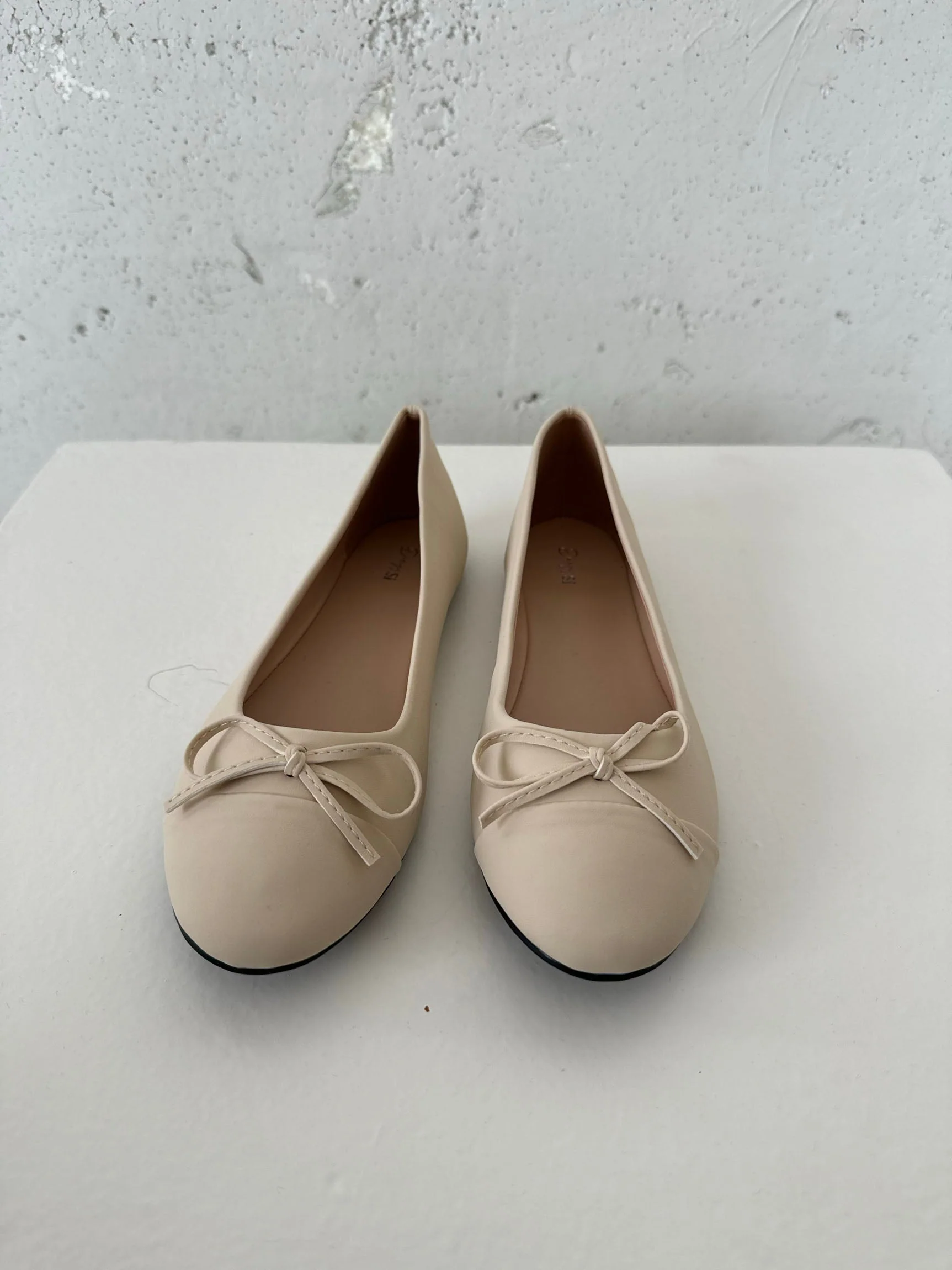 Segovia ballet flats with a bow - Off-white 3 Segovia ballet flats with a bow - Off-white