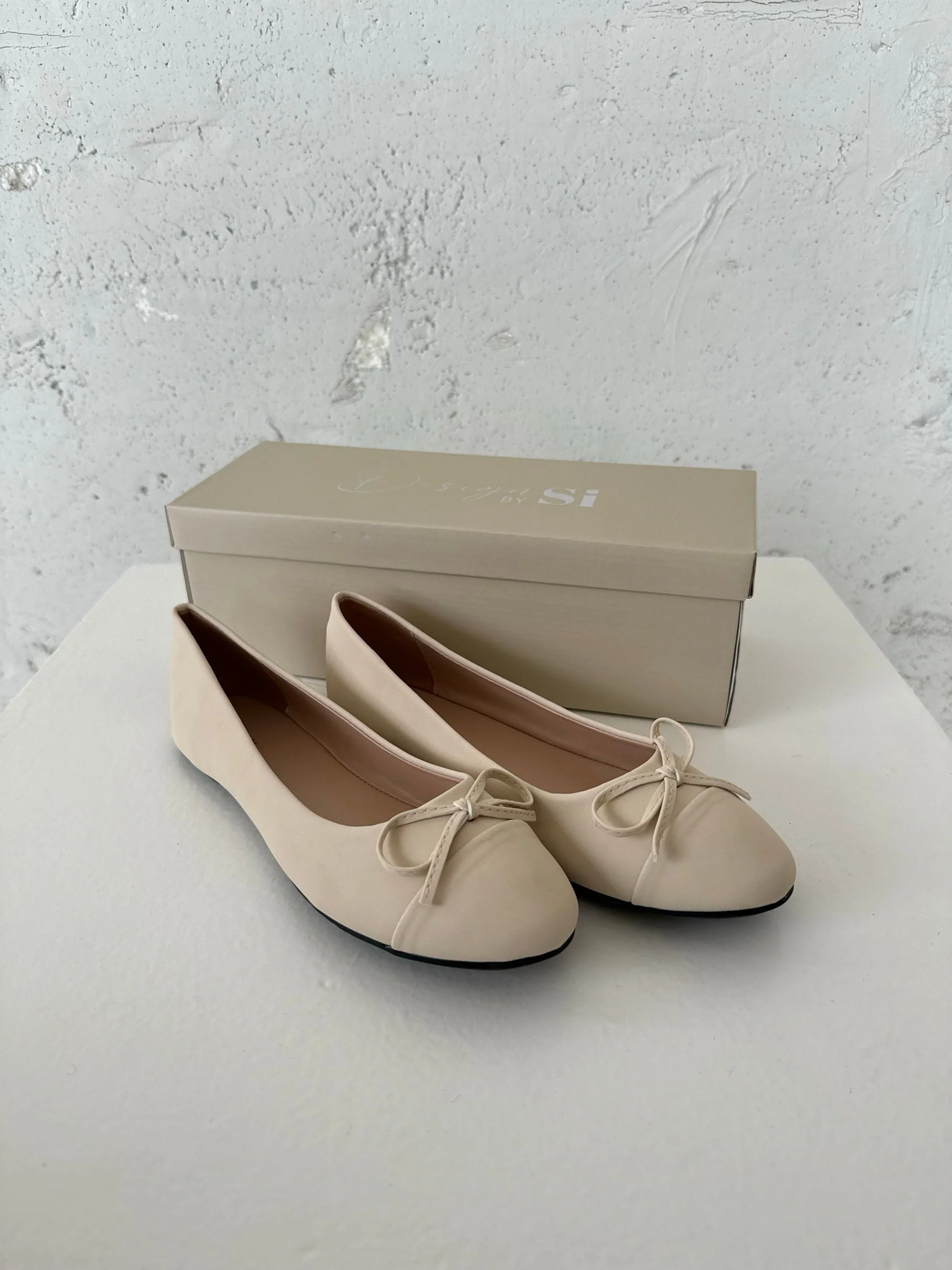 Segovia ballet flats with a bow - Off-white 5 Segovia ballet flats with a bow - Off-white