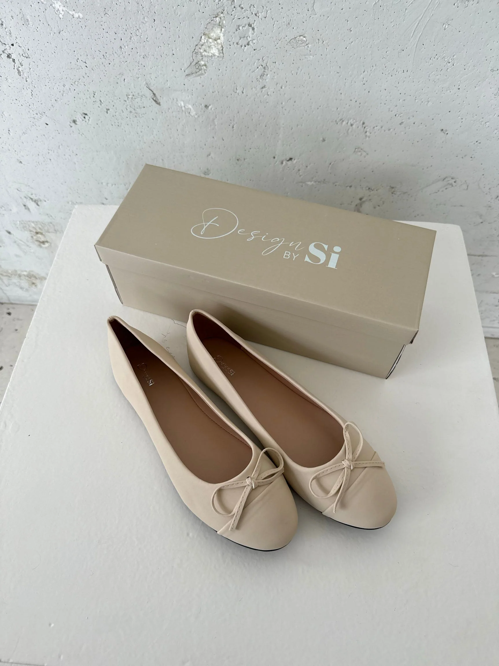 Segovia ballet flats with a bow - Off-white 8 Segovia ballet flats with a bow - Off-white