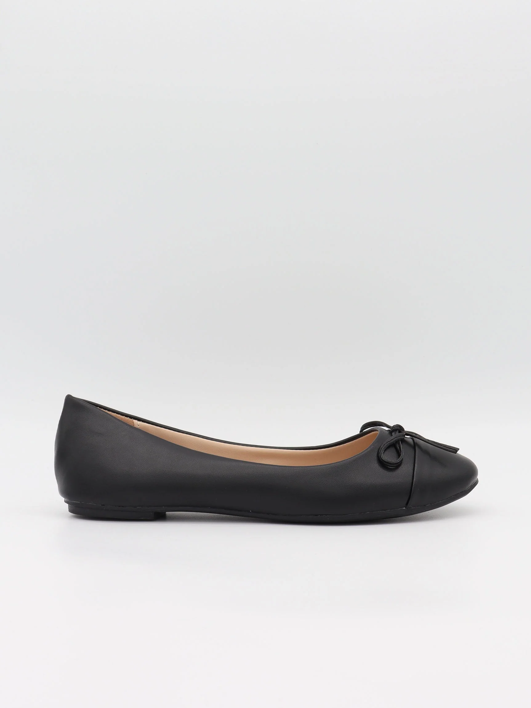 Segovia ballet flats with bow - Black 2 Segovia ballet flats with bow - Black