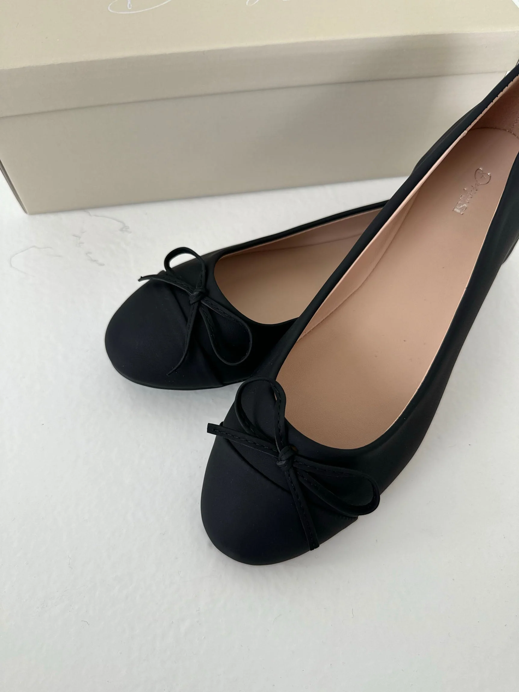 Segovia ballet flats with bow - Black 5 Segovia ballet flats with bow - Black