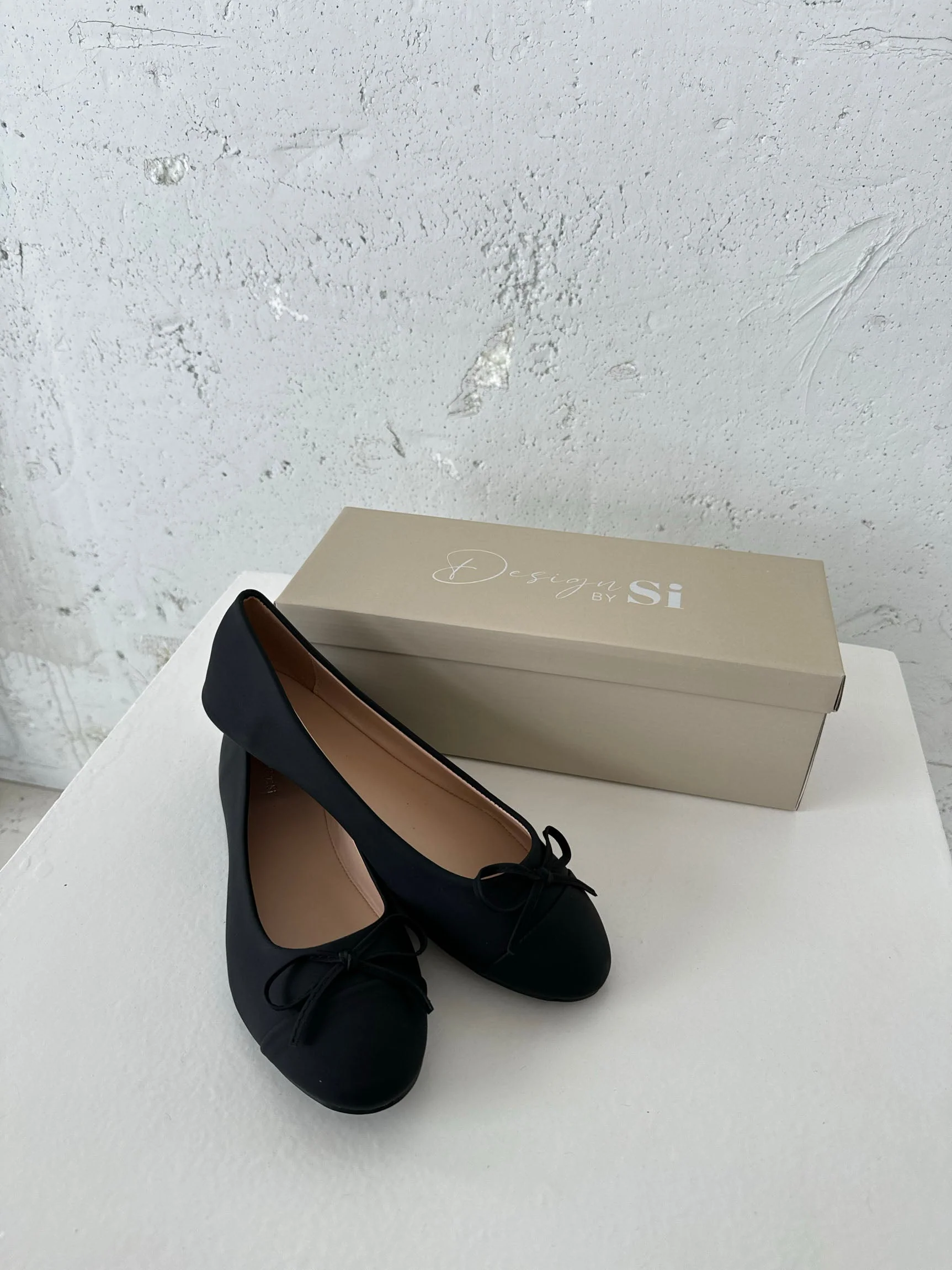Segovia ballet flats with bow - Black 7 Segovia ballet flats with bow - Black
