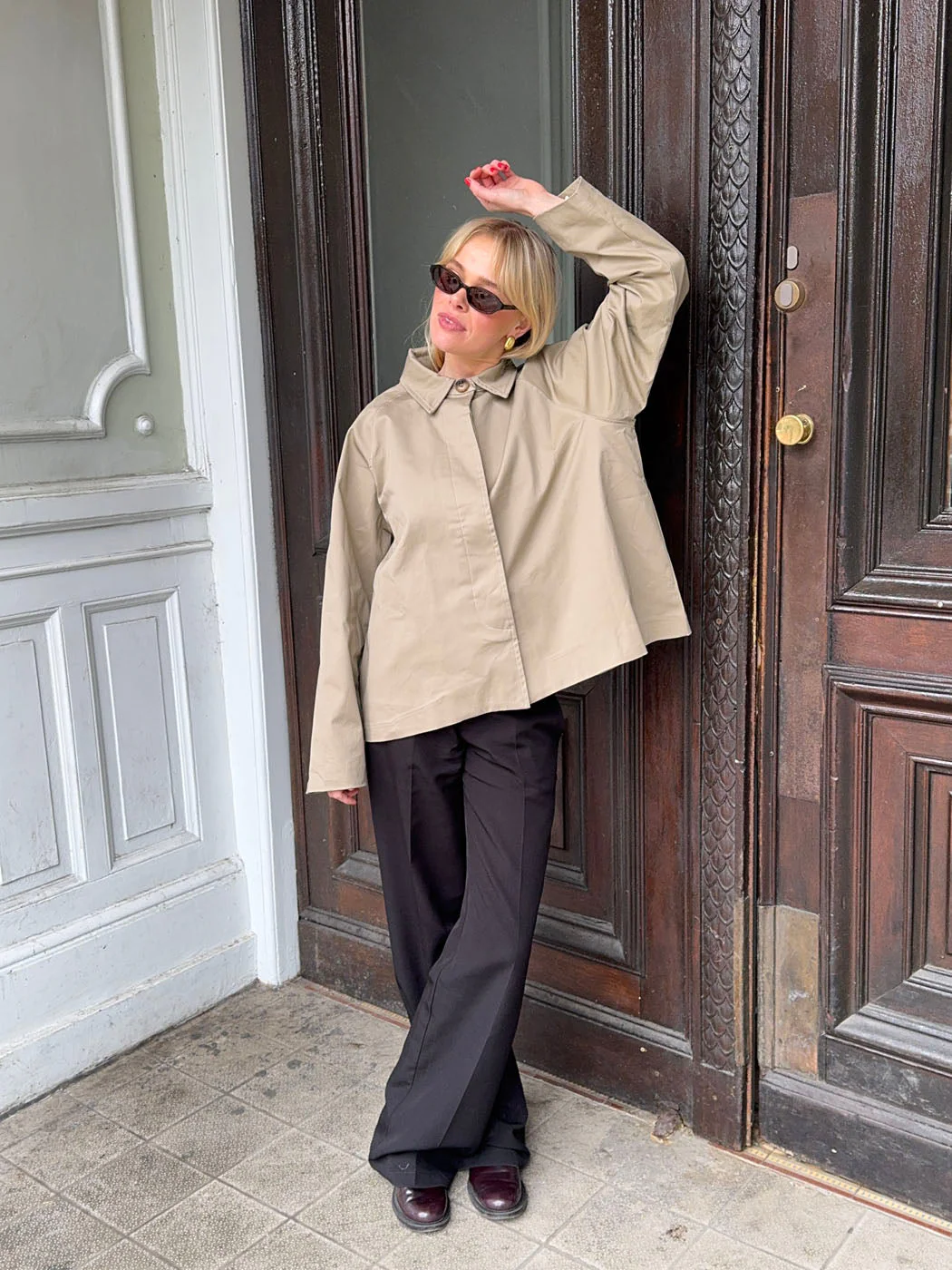 Monica short trenchcoat - Beige 11 Monica short trenchcoat - Beige