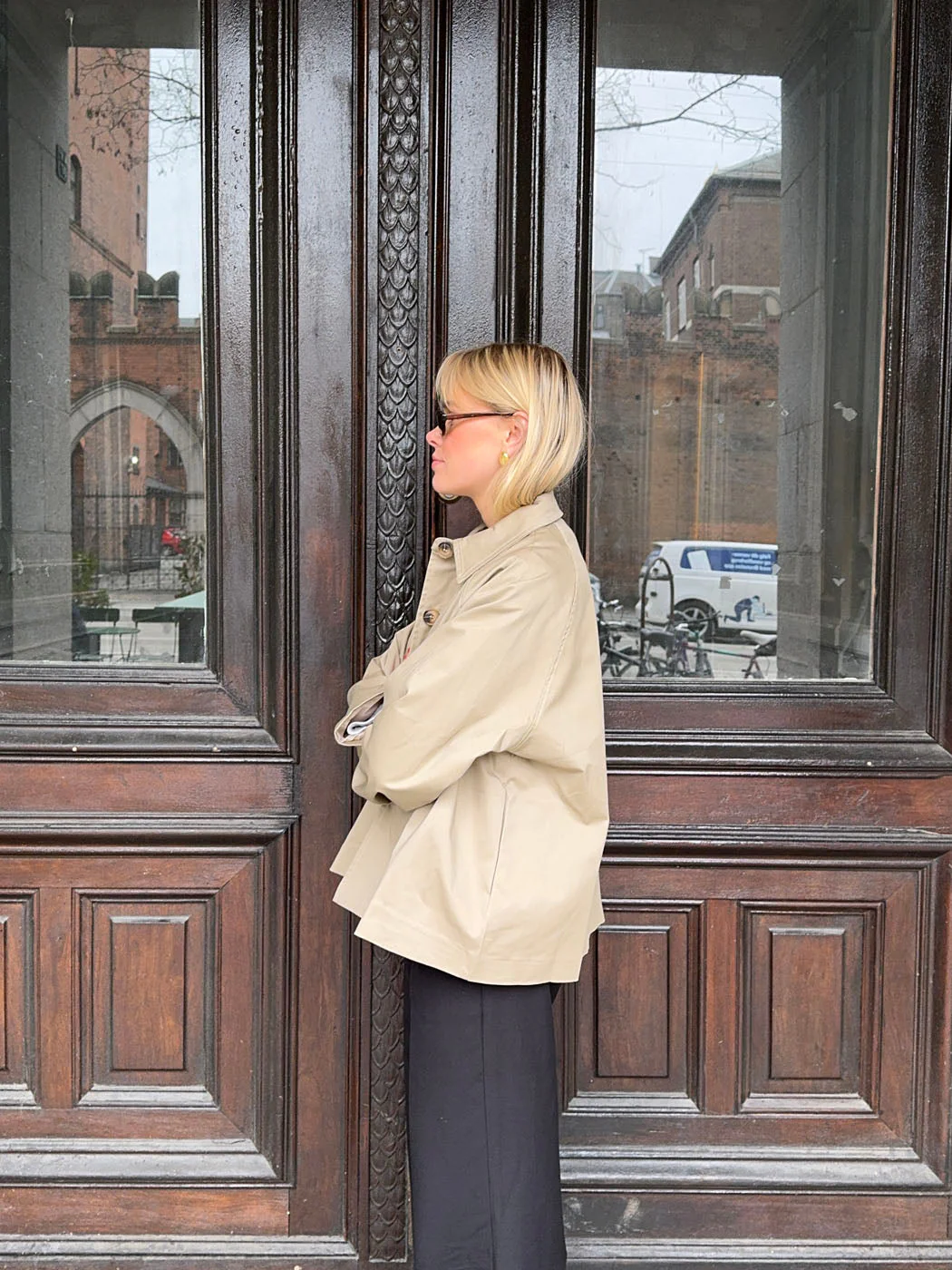 Monica short trenchcoat - Beige 12 Monica short trenchcoat - Beige