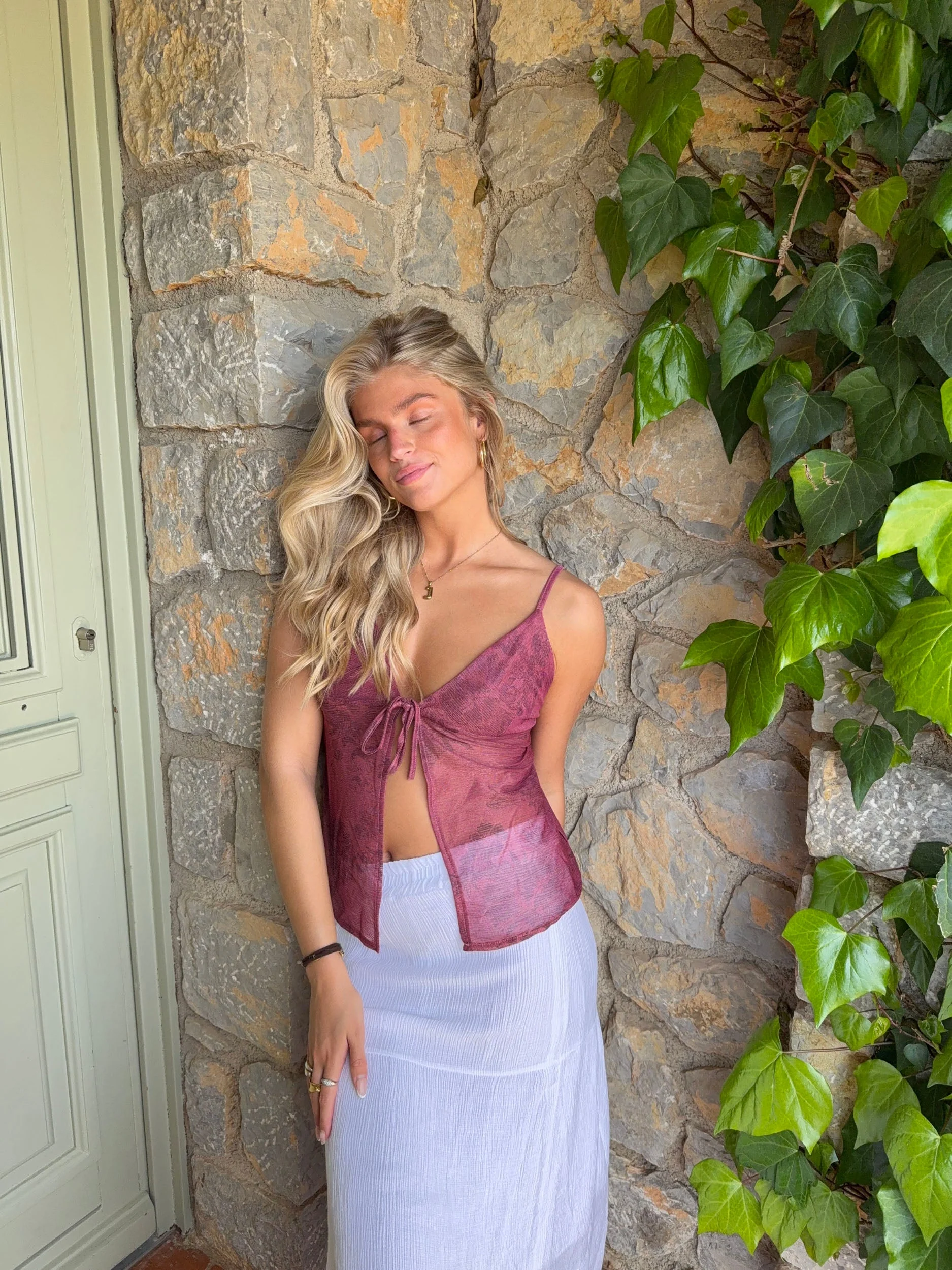 Tiago top with pattern – Purple 11 Tiago top with pattern – Purple