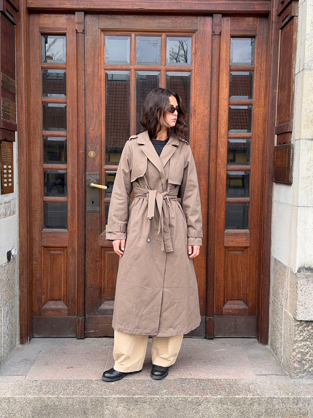 Bitta trench coat - Brown