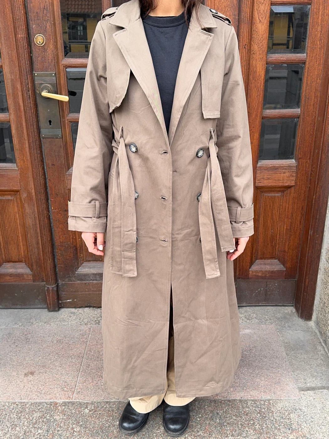 Bitta trench coat - Brown 10 Bitta trench coat - Brown